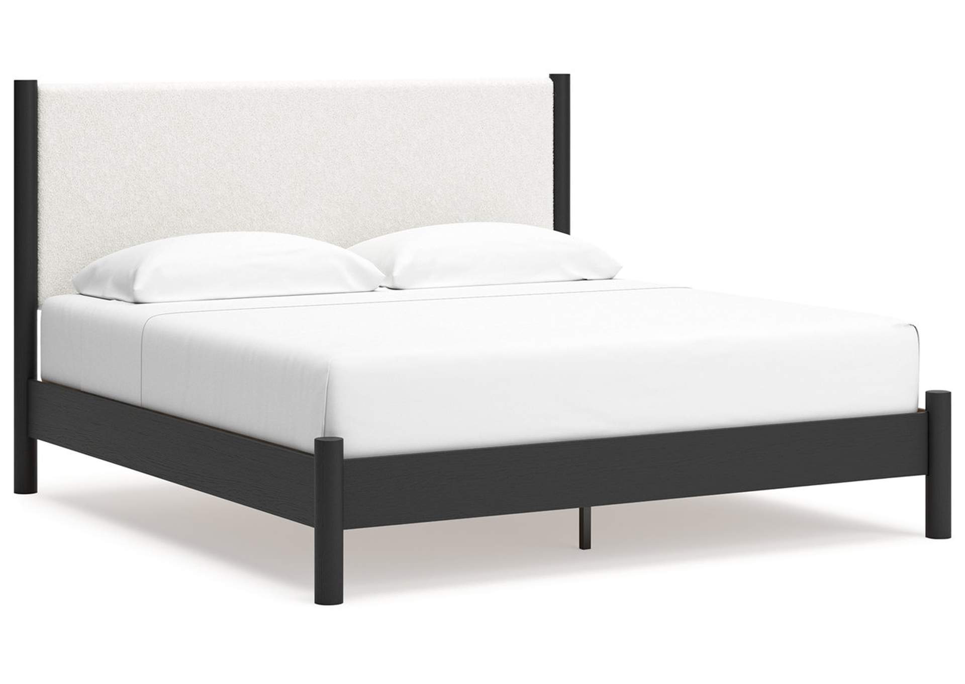 Cadmori King Upholstered Panel Bed with Dresser and 2 Nightstands,Signature Design By Ashley