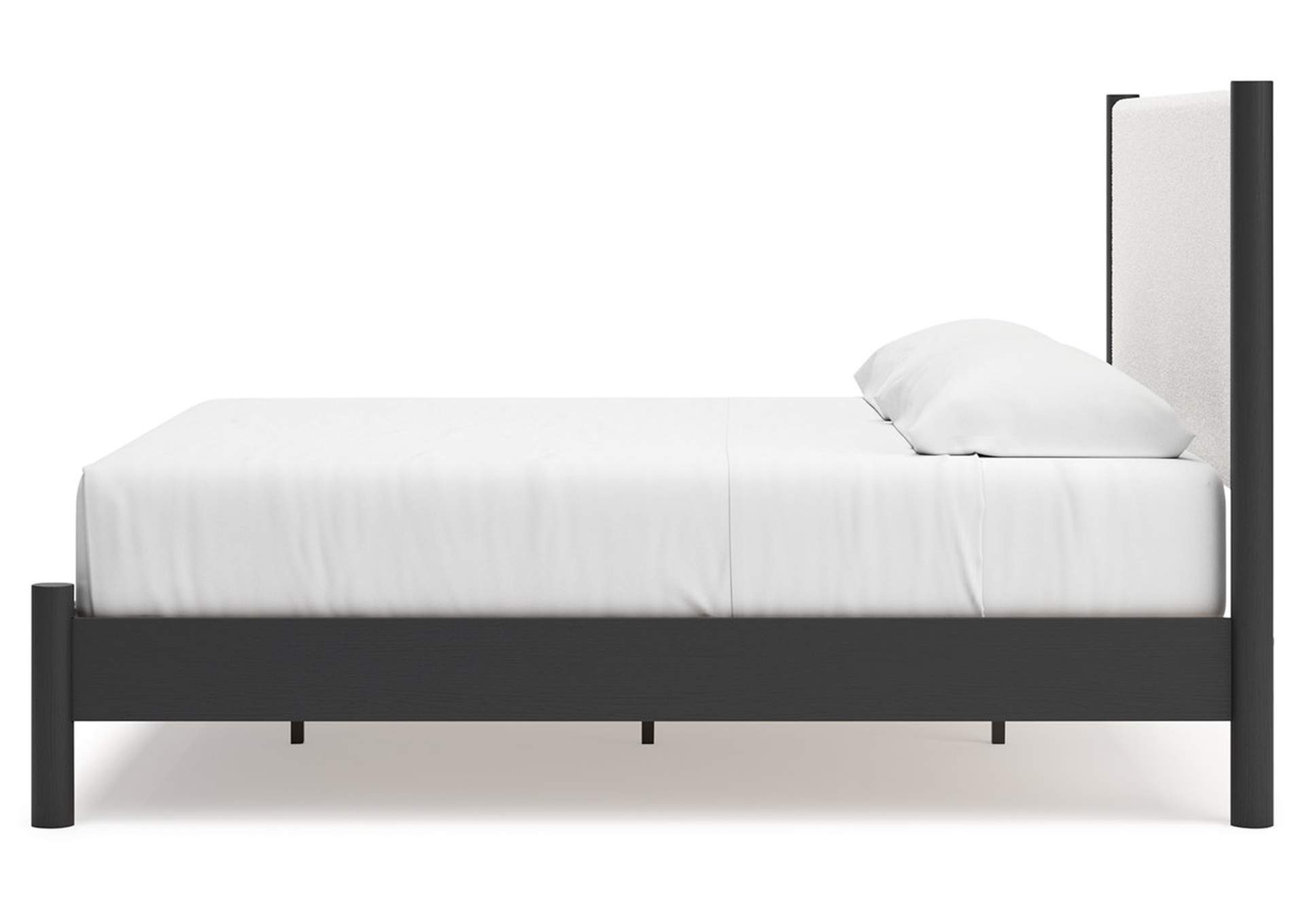 Cadmori King Upholstered Panel Bed with Dresser,Signature Design By Ashley