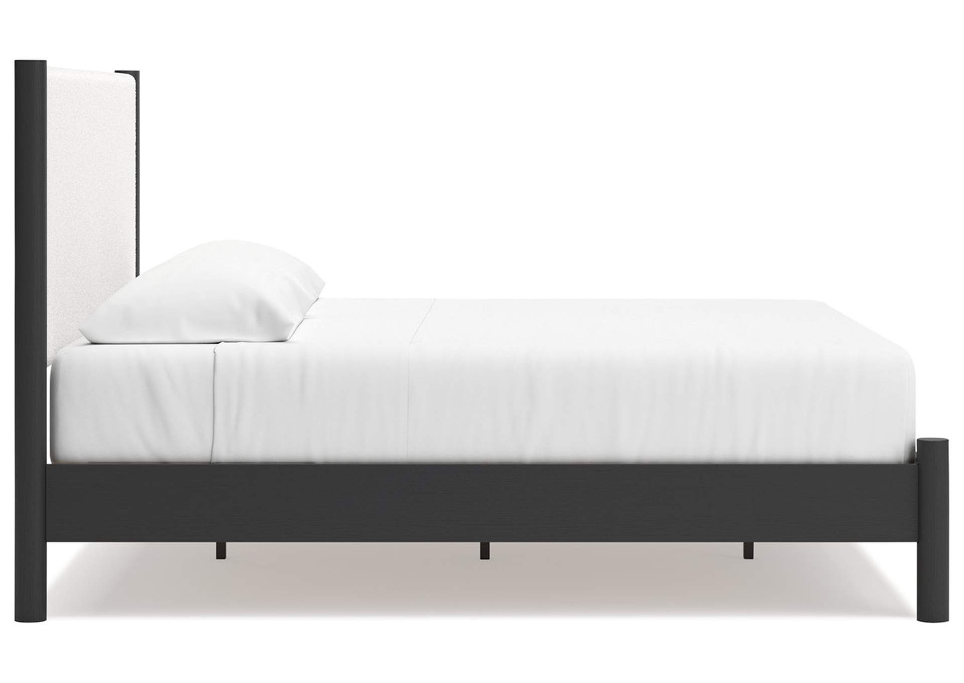 Cadmori King Upholstered Panel Bed with Dresser,Signature Design By Ashley