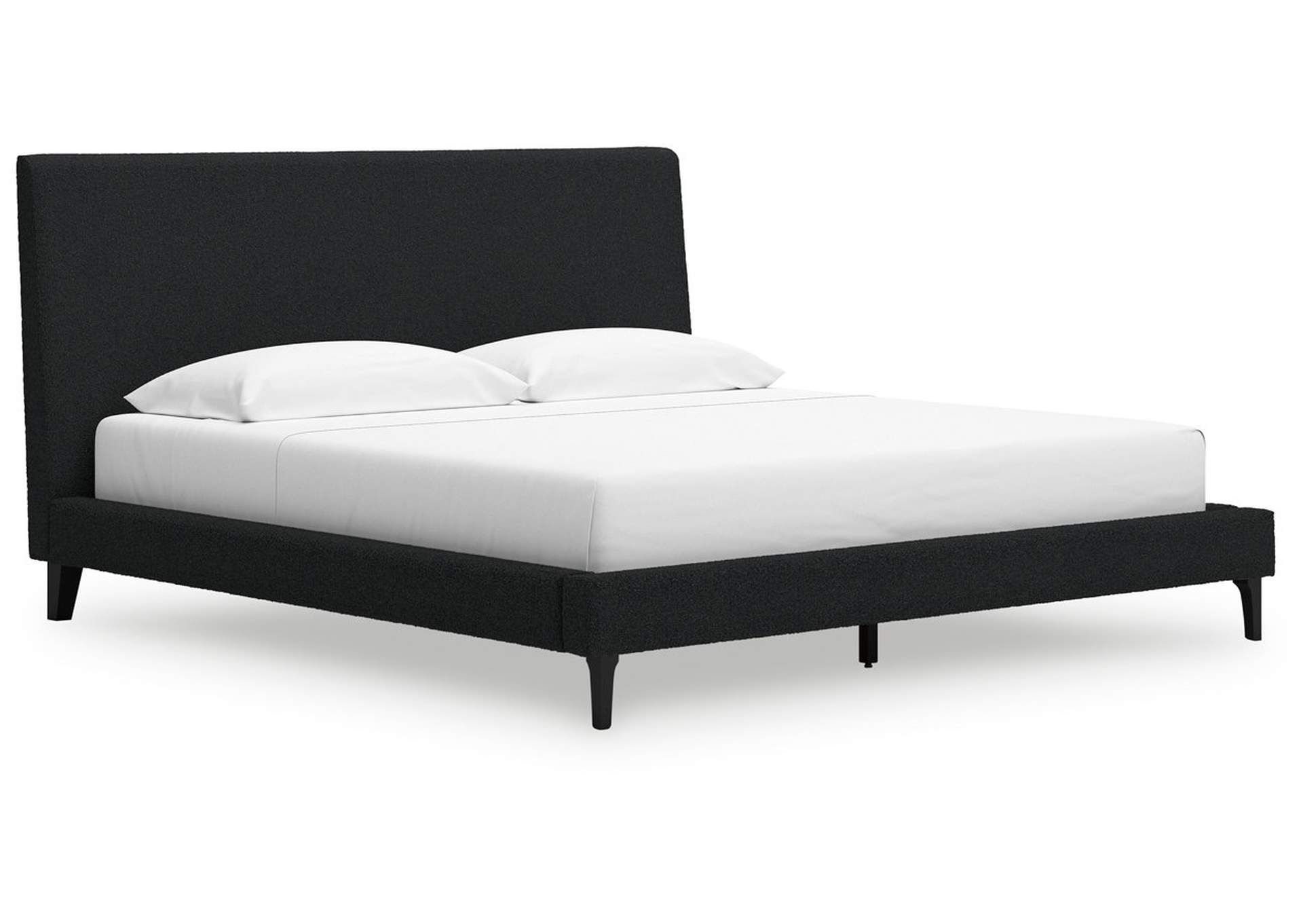 Cadmori King Upholstered Bed with Roll Slats,Signature Design By Ashley