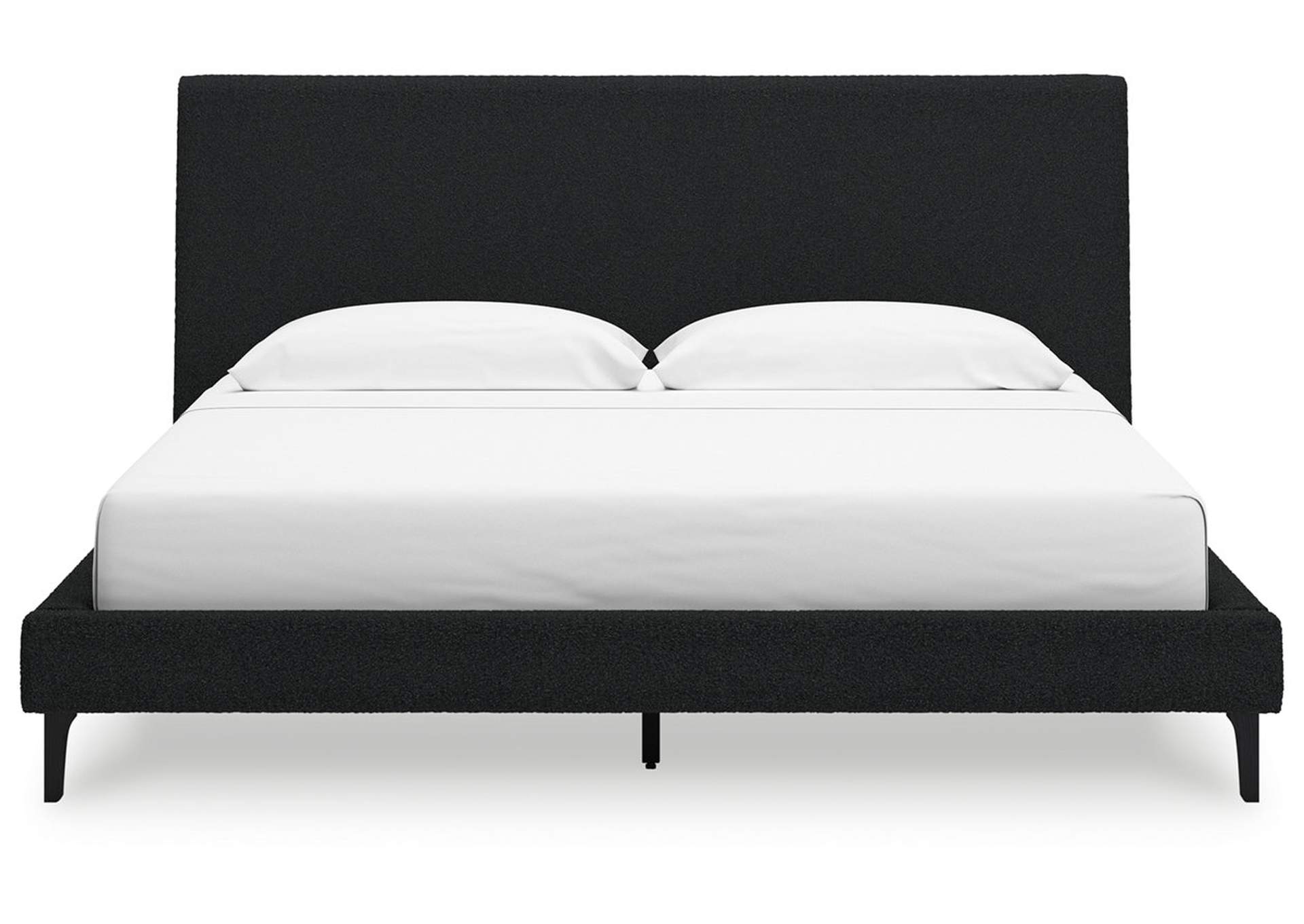 Cadmori King Upholstered Bed with Roll Slats,Signature Design By Ashley