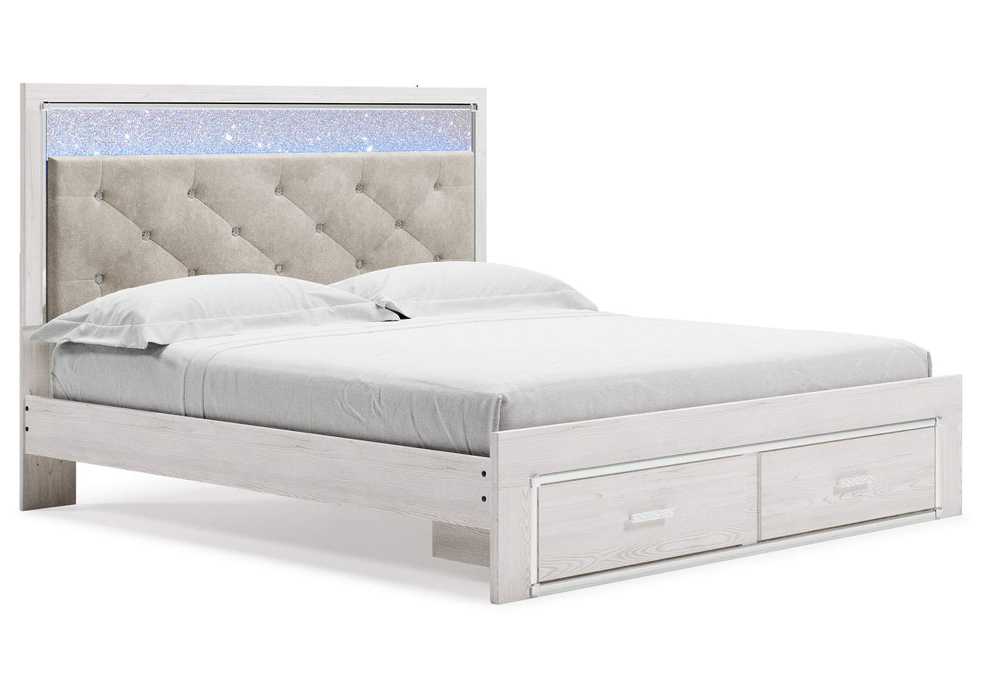Altyra King Upholstered Storage Bed,Signature Design By Ashley