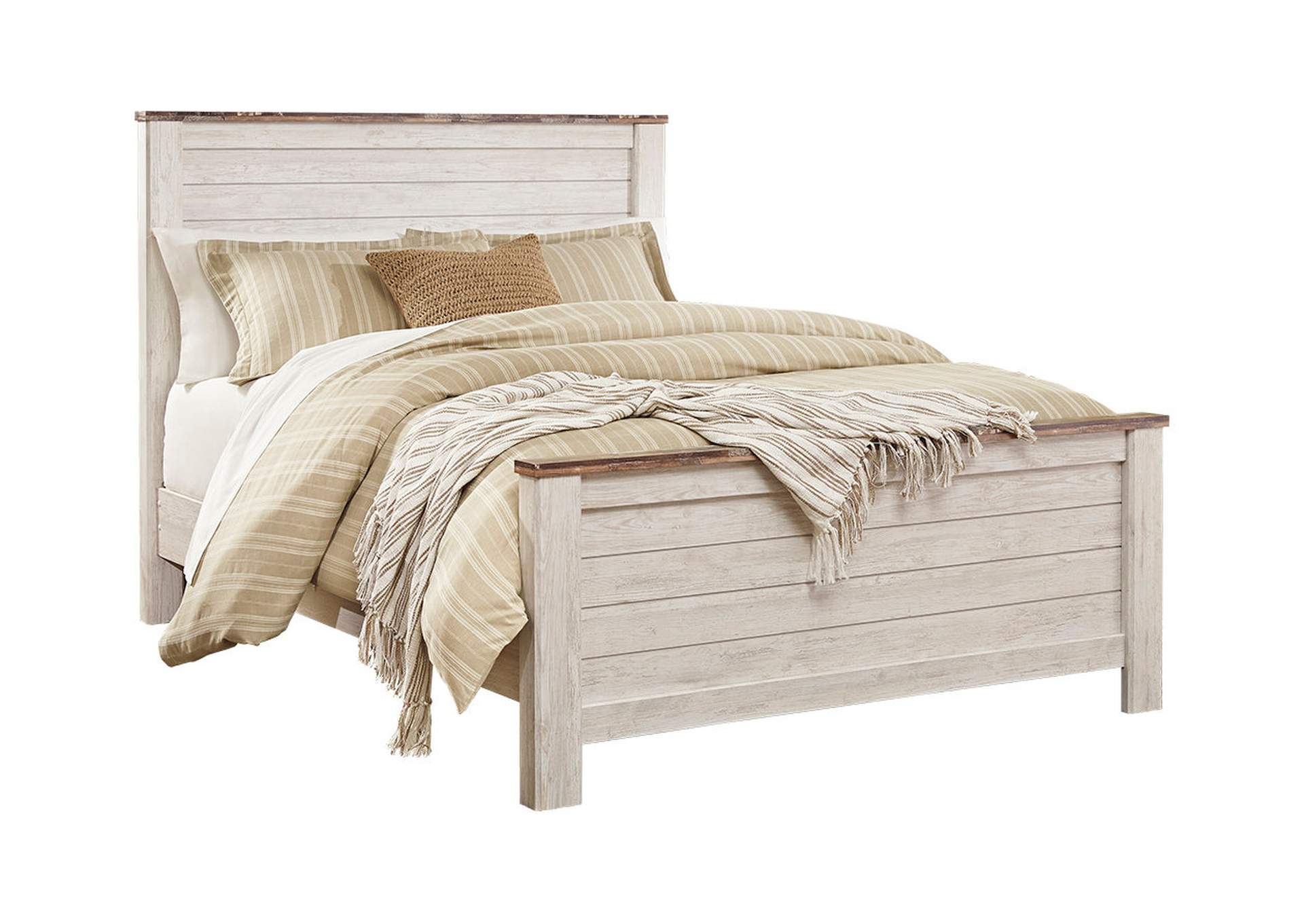 Willowton Queen Panel Bed with Dresser,Signature Design By Ashley