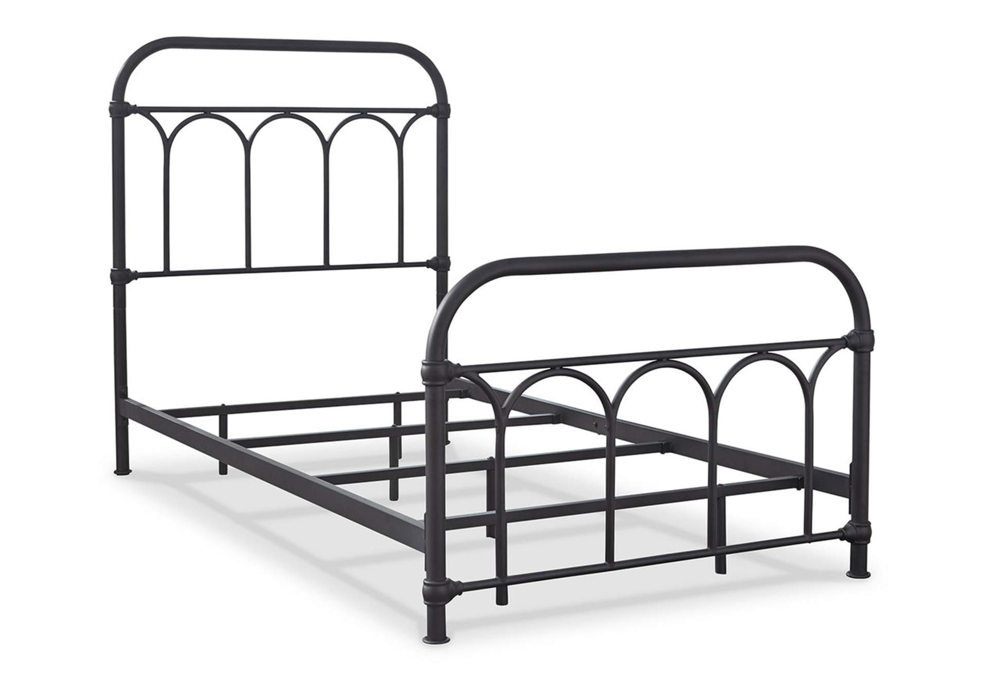 Nashburg Black Twin Metal Bed,Direct To Consumer Express