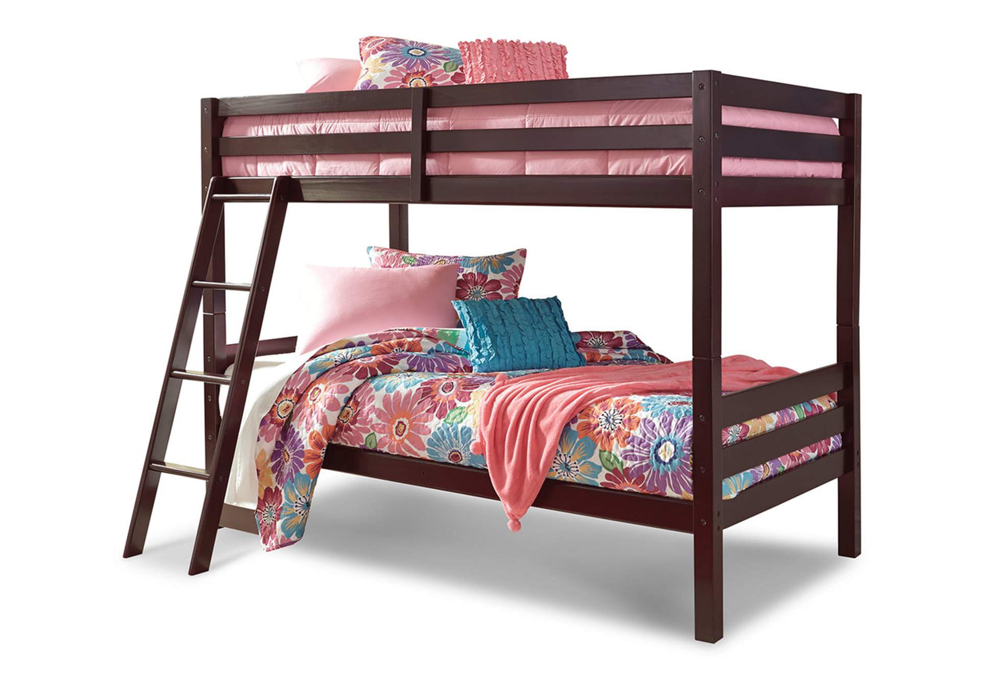 Halanton Twin over Twin Bunk Bed with Ladder,Direct To Consumer Express