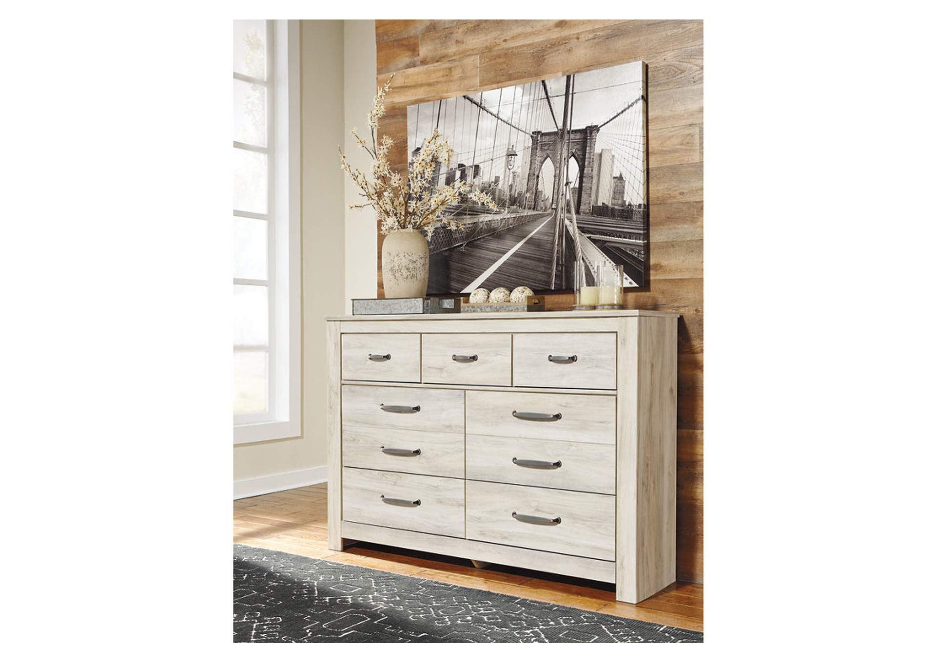 Bellaby Queen Panel Headboard Bed with Dresser,Signature Design By Ashley