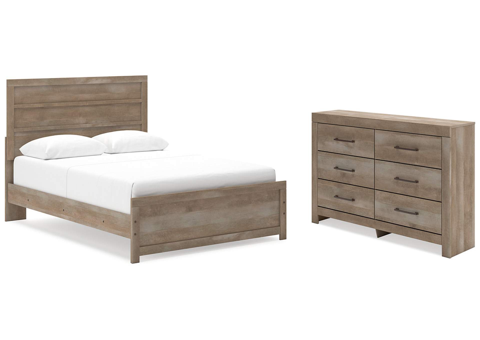 Gachester Queen Panel Bed with Dresser,Ashley