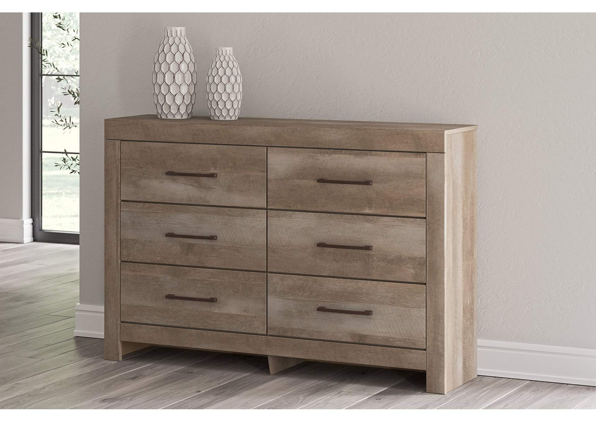 Gachester King Panel Bed with Dresser,Ashley