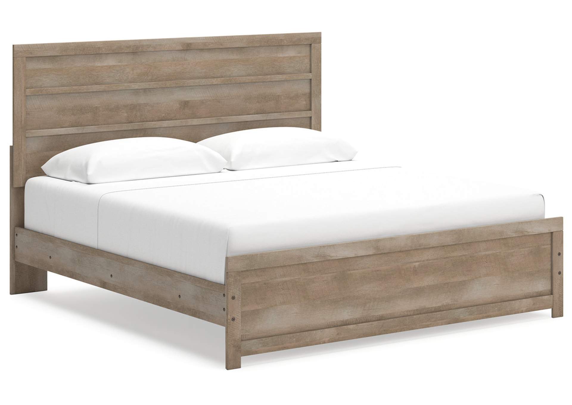 Gachester King Panel Bed with 2 Nightstands,Ashley