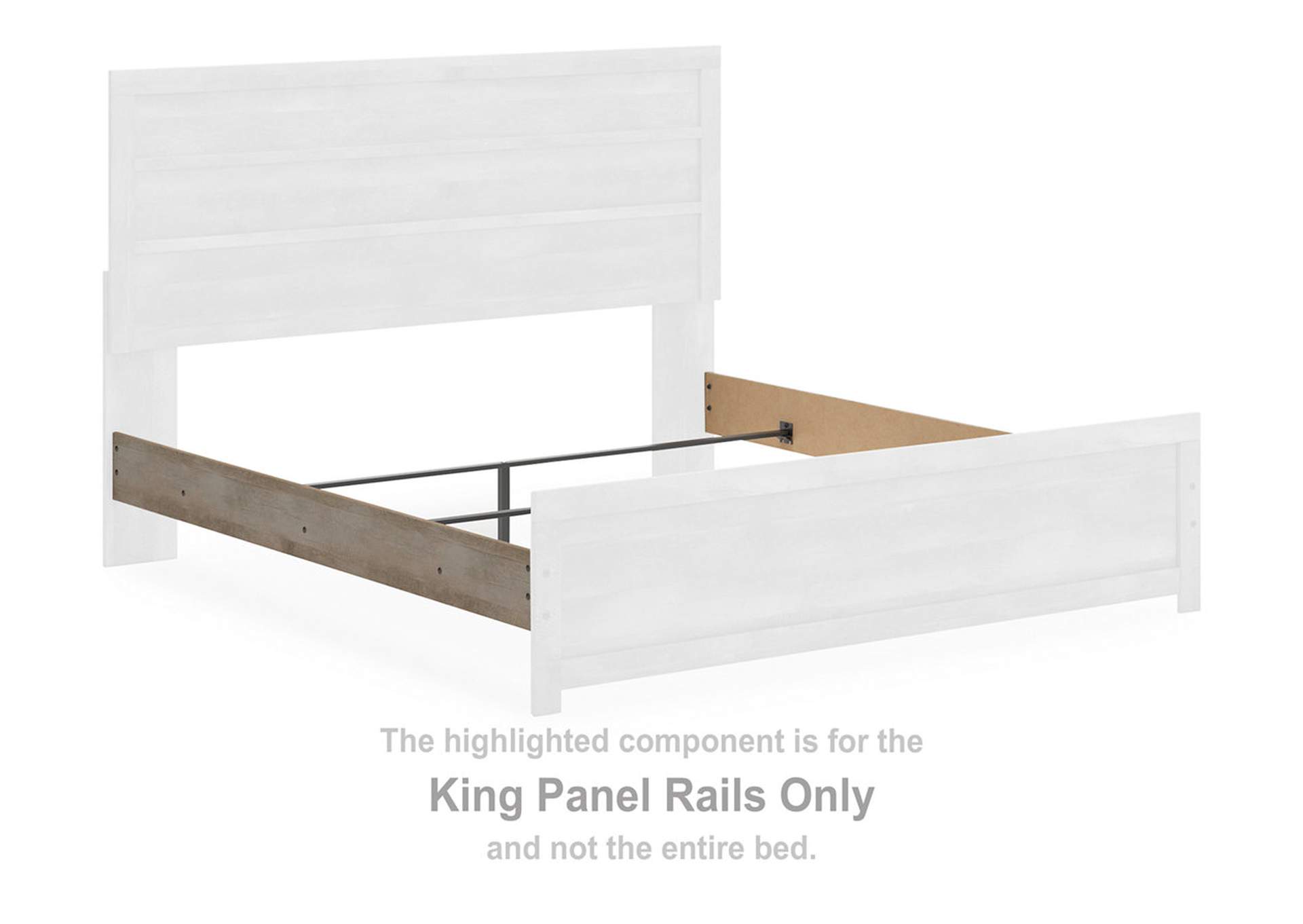 Gachester King Panel Bed,Ashley