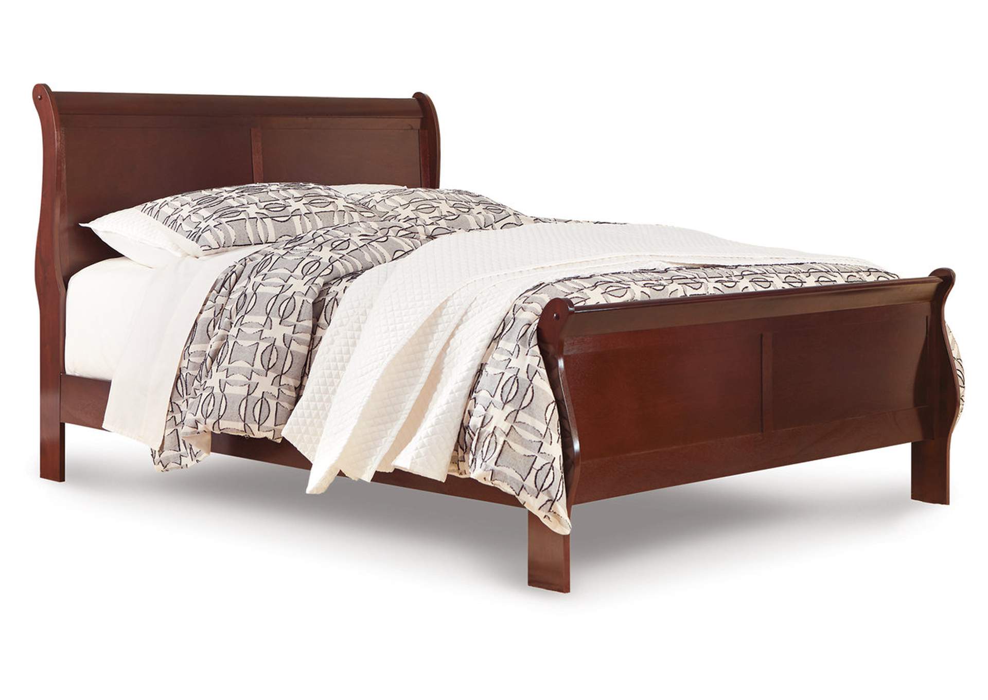 Alisdair California King Sleigh Bed with Mirrored Dresser and Chest,Signature Design By Ashley