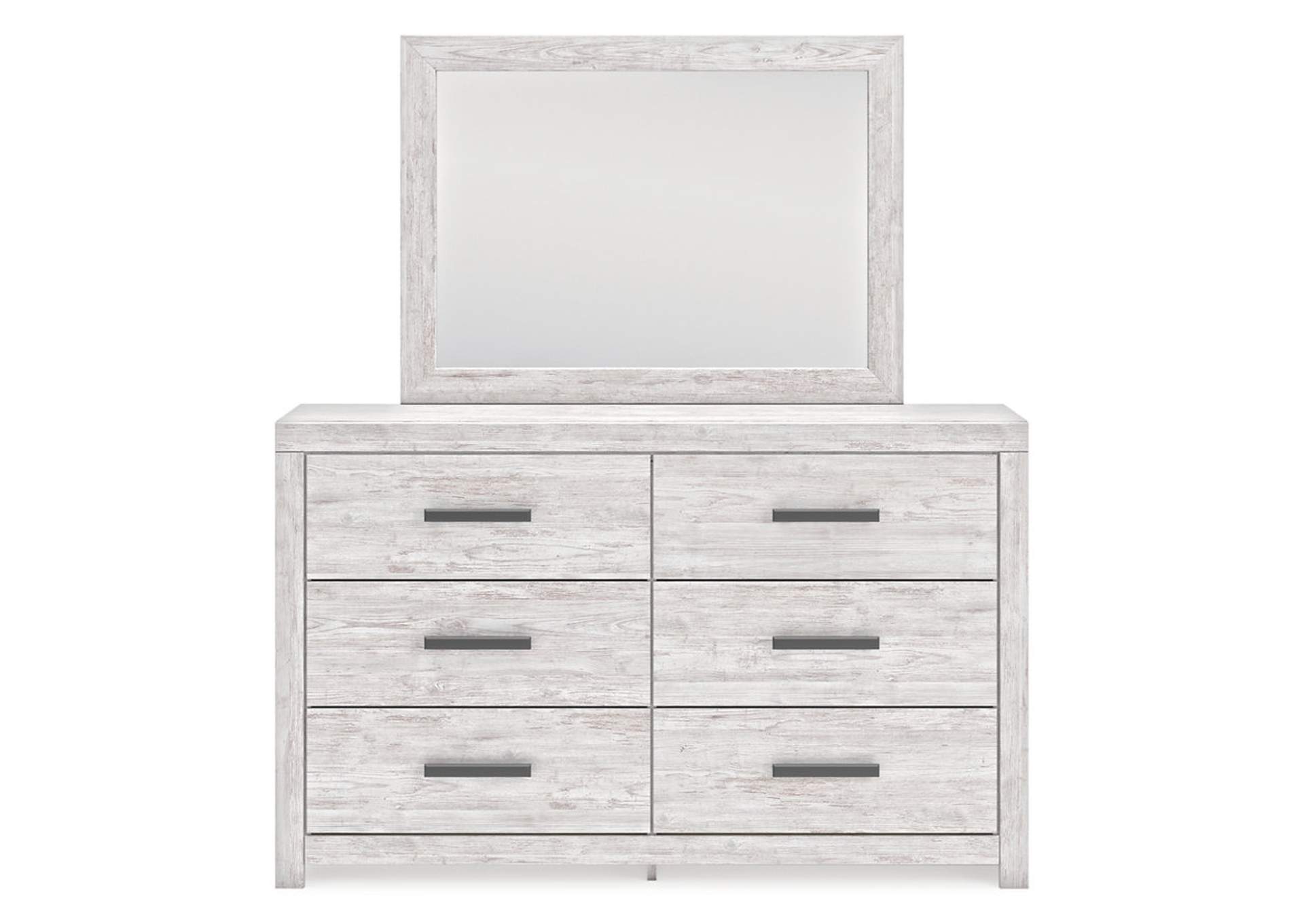 Cayboni Twin Panel Bed with Mirrored Dresser, Chest and 2 Nightstands,Signature Design By Ashley