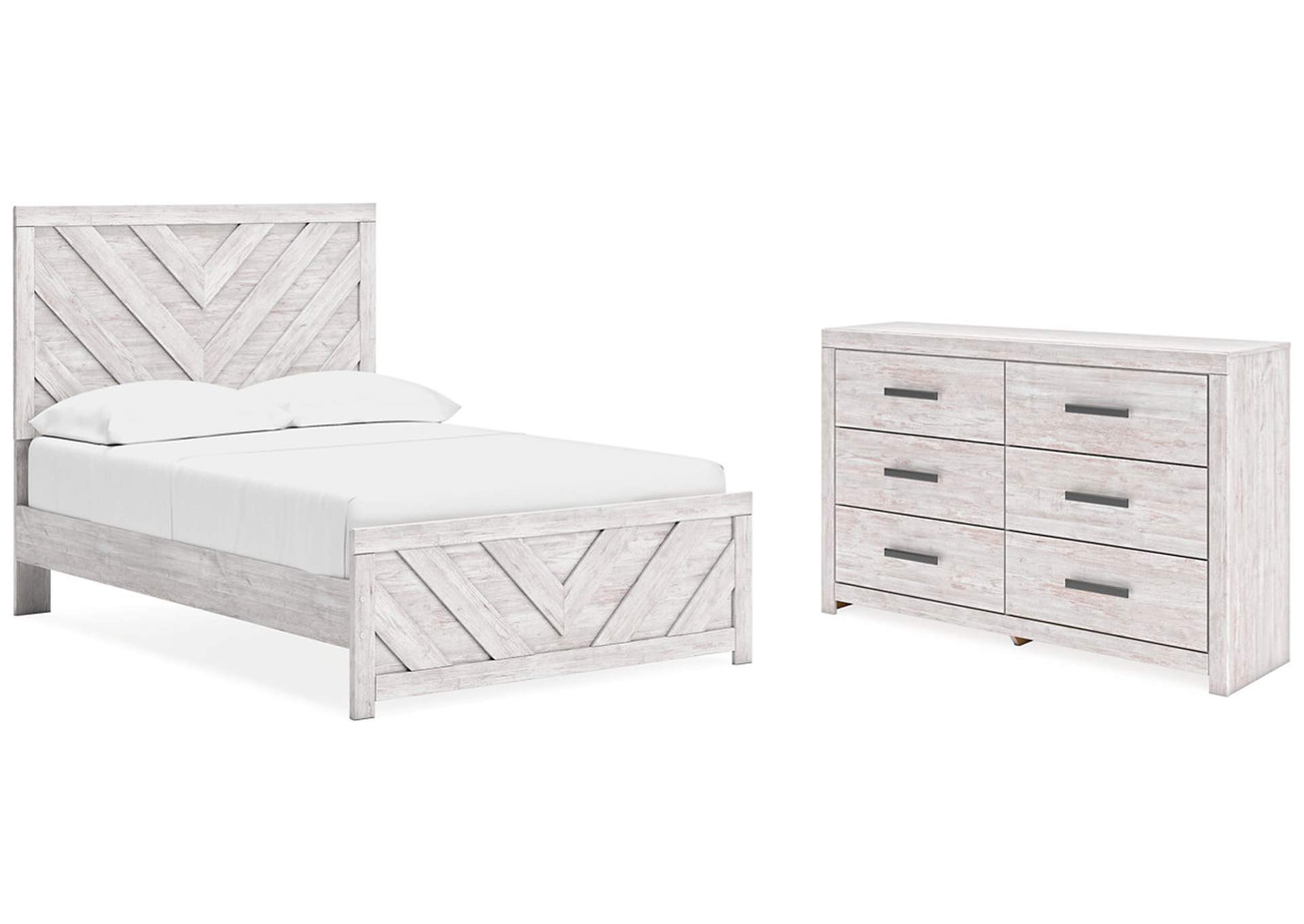 Cayboni Full Panel Bed with Dresser,Signature Design By Ashley