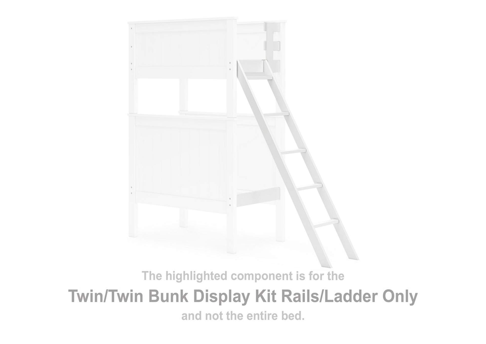 Nextonfort Twin over Twin Display Bunk Bed - IN STORE ONLY,Signature Design By Ashley