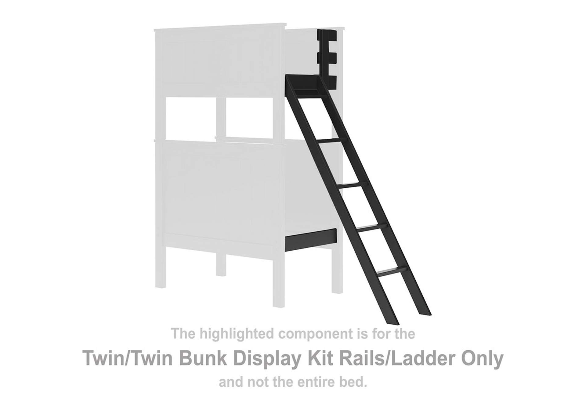 Nextonfort Twin over Twin Display Bunk Bed - IN STORE ONLY,Signature Design By Ashley