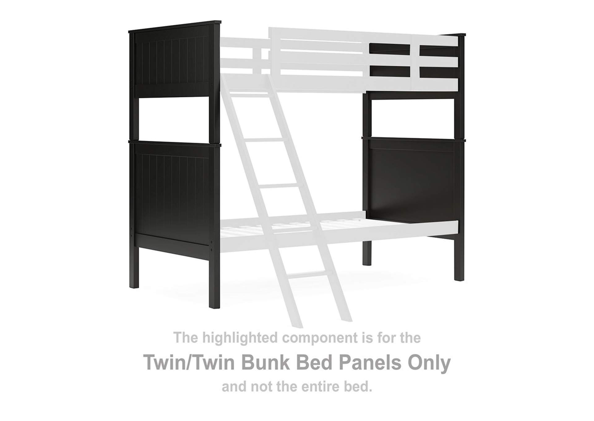 Nextonfort Twin over Twin Bunk Bed,Signature Design By Ashley