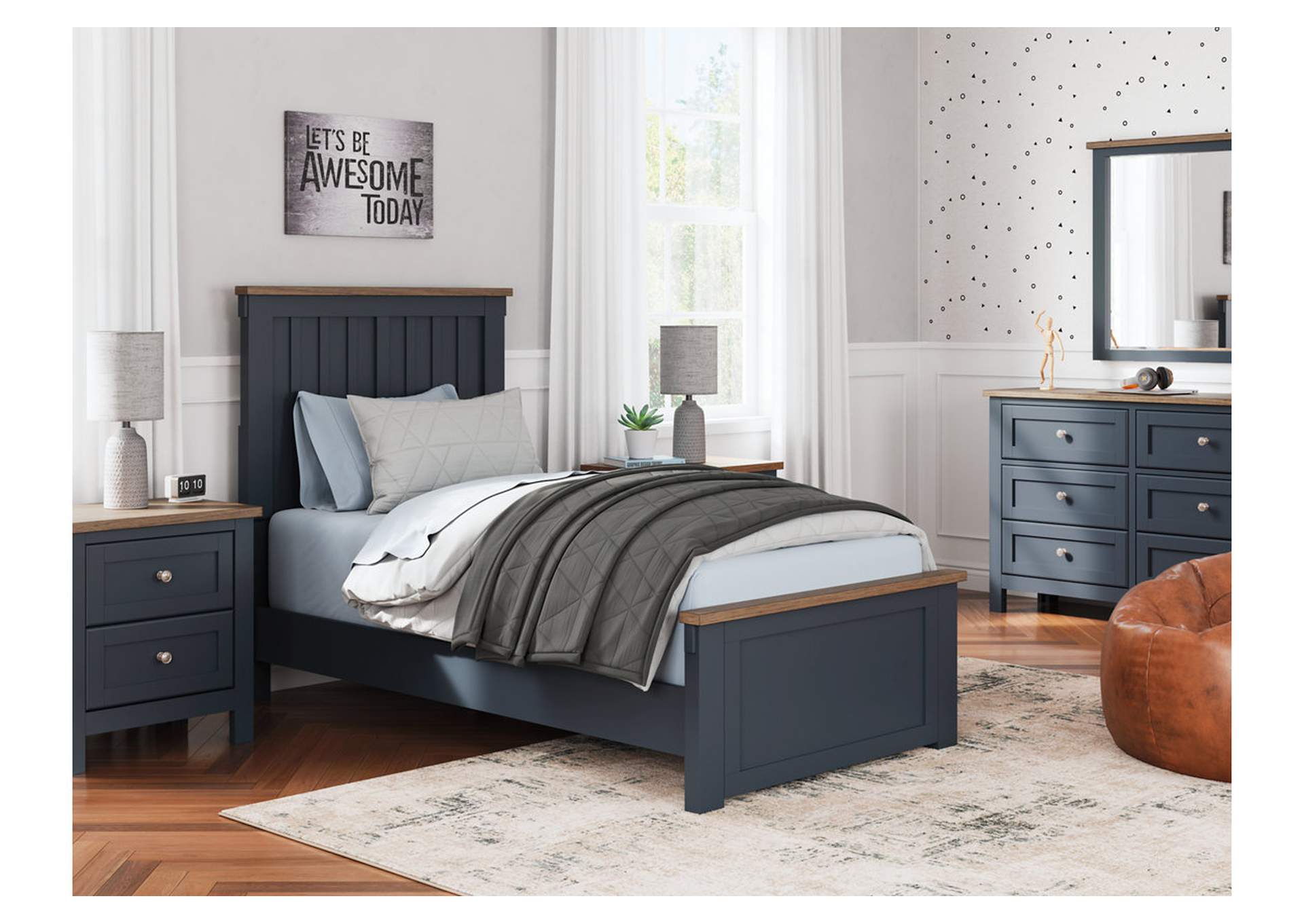 Landocken Twin Panel Bed,Signature Design By Ashley