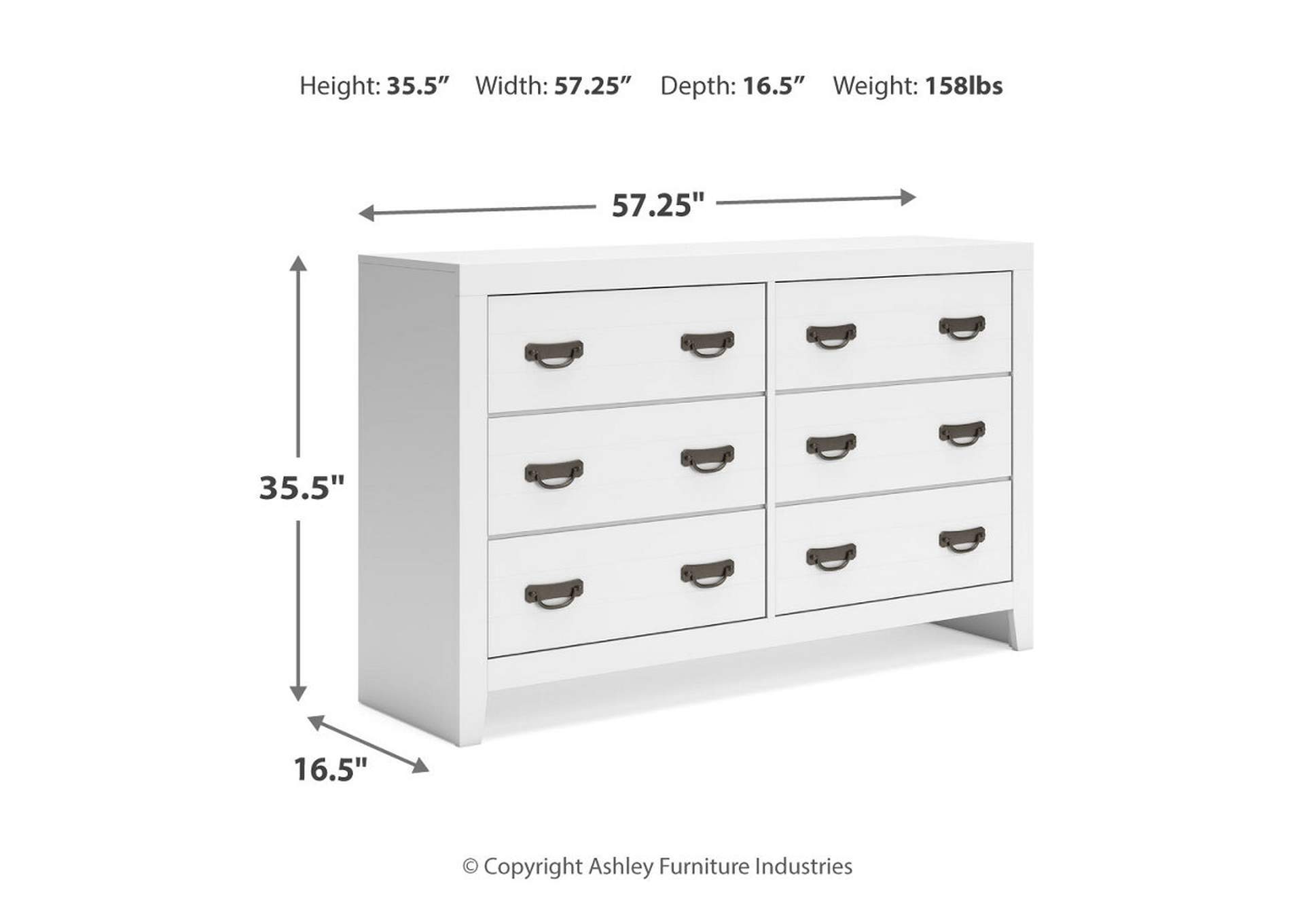 Binterglen Full Panel Bed with Dresser,Signature Design By Ashley