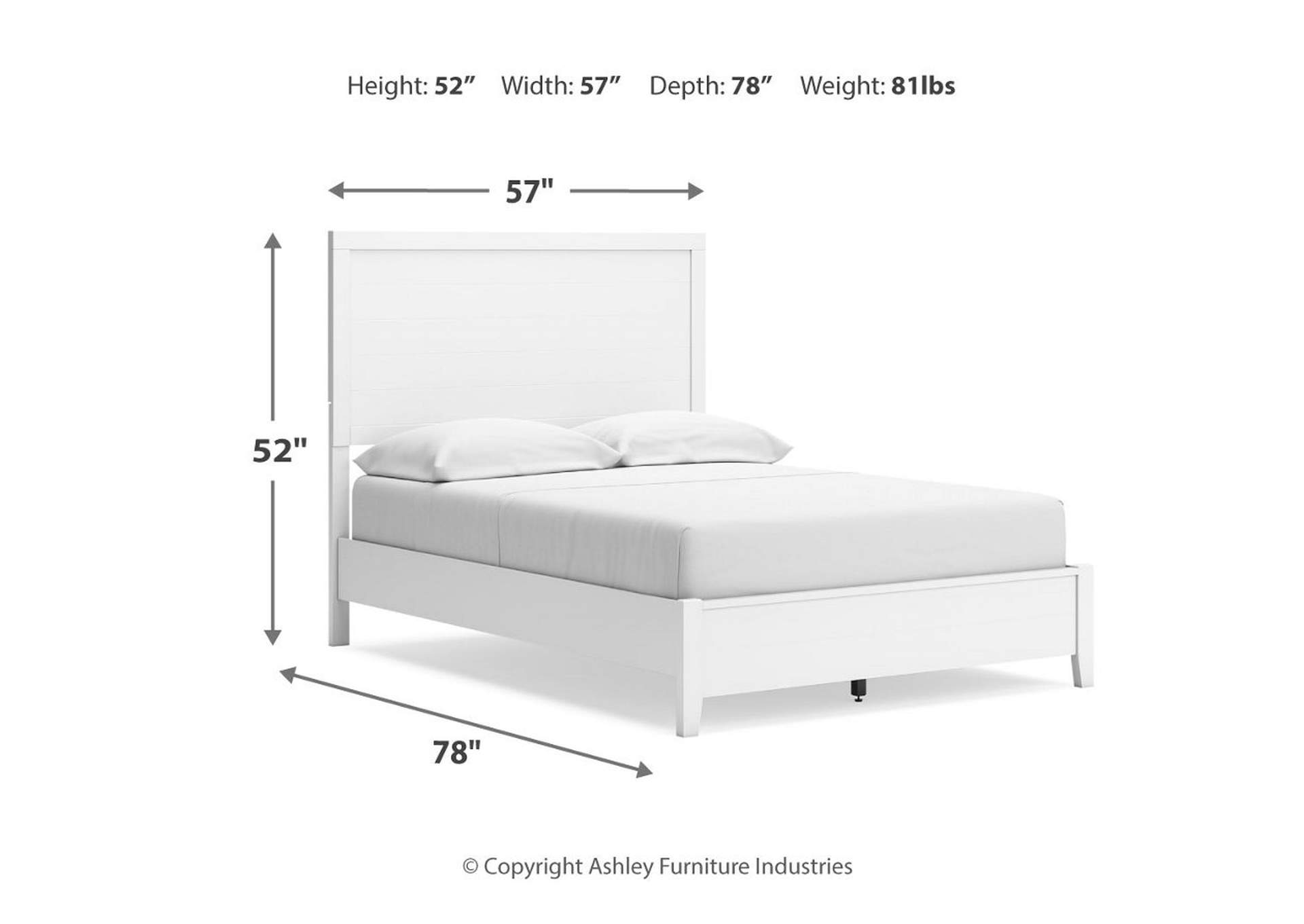 Binterglen Full Panel Bed with Mirrored Dresser, Chest and 2 Nightstands,Signature Design By Ashley