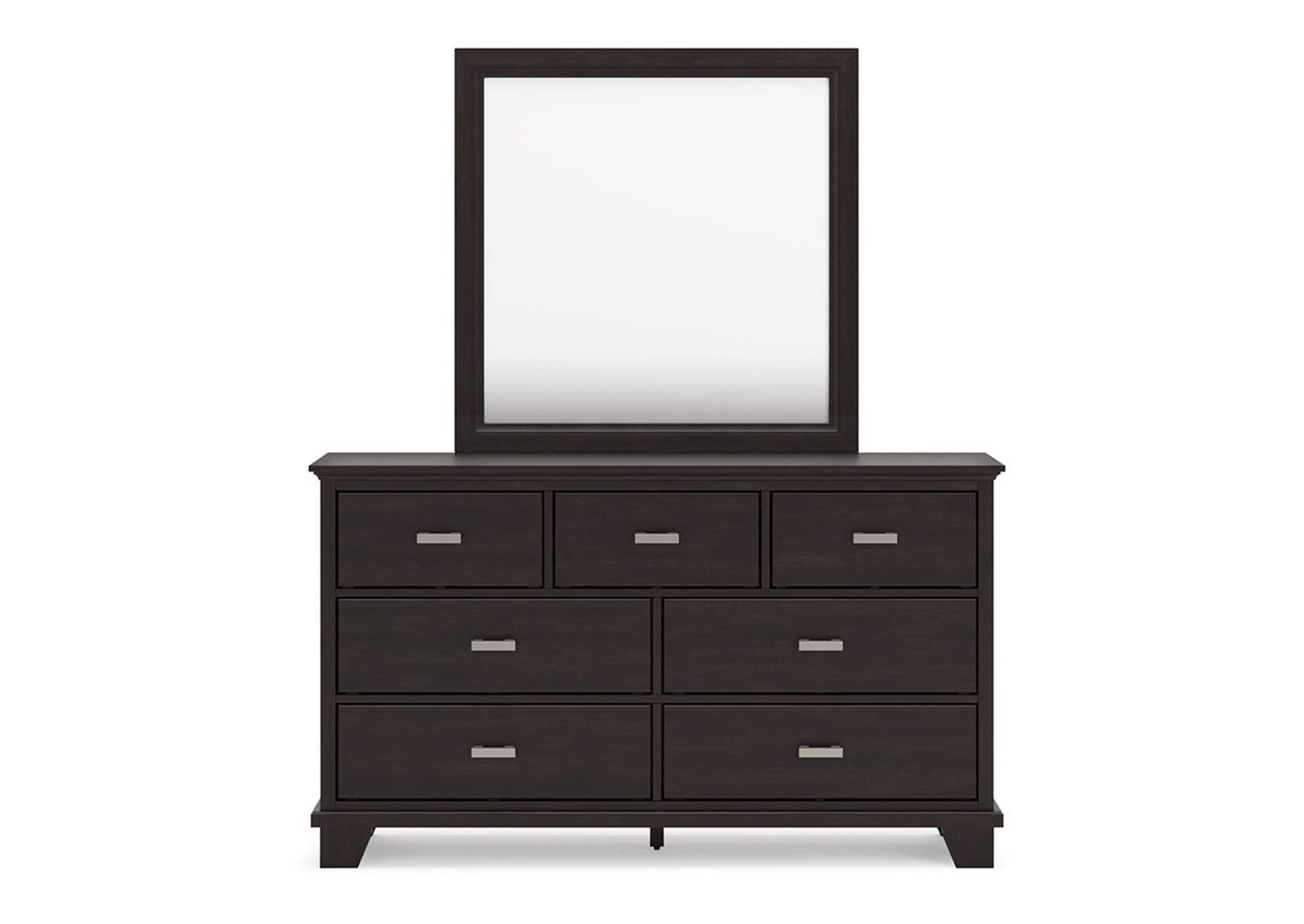 Covetown Full Panel Bed with Mirrored Dresser and 2 Nightstands,Signature Design By Ashley