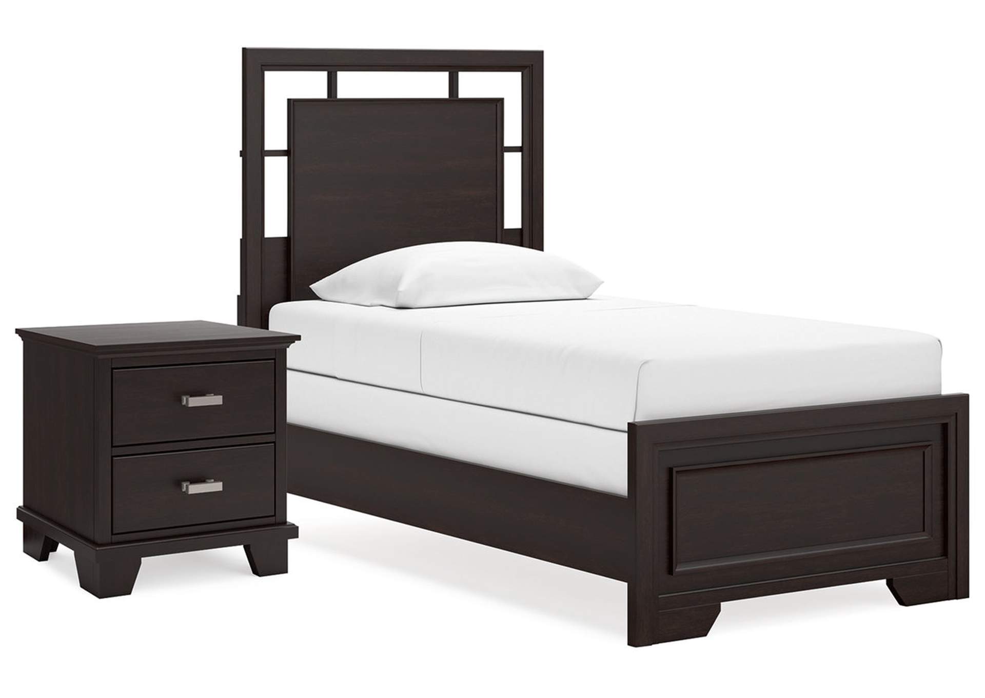 Covetown Twin Panel Bed with Nightstand,Signature Design By Ashley