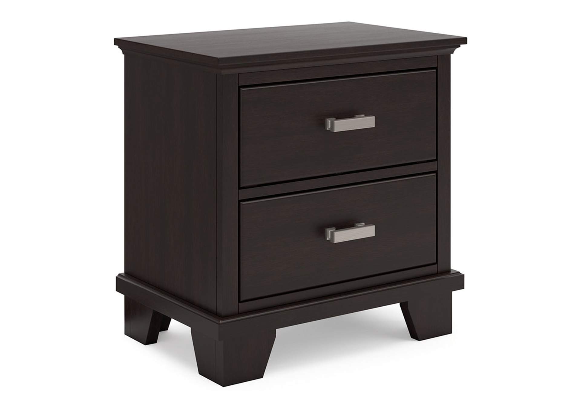 Covetown Queen Panel Bed with Mirrored Dresser, Chest and 2 Nightstands,Signature Design By Ashley