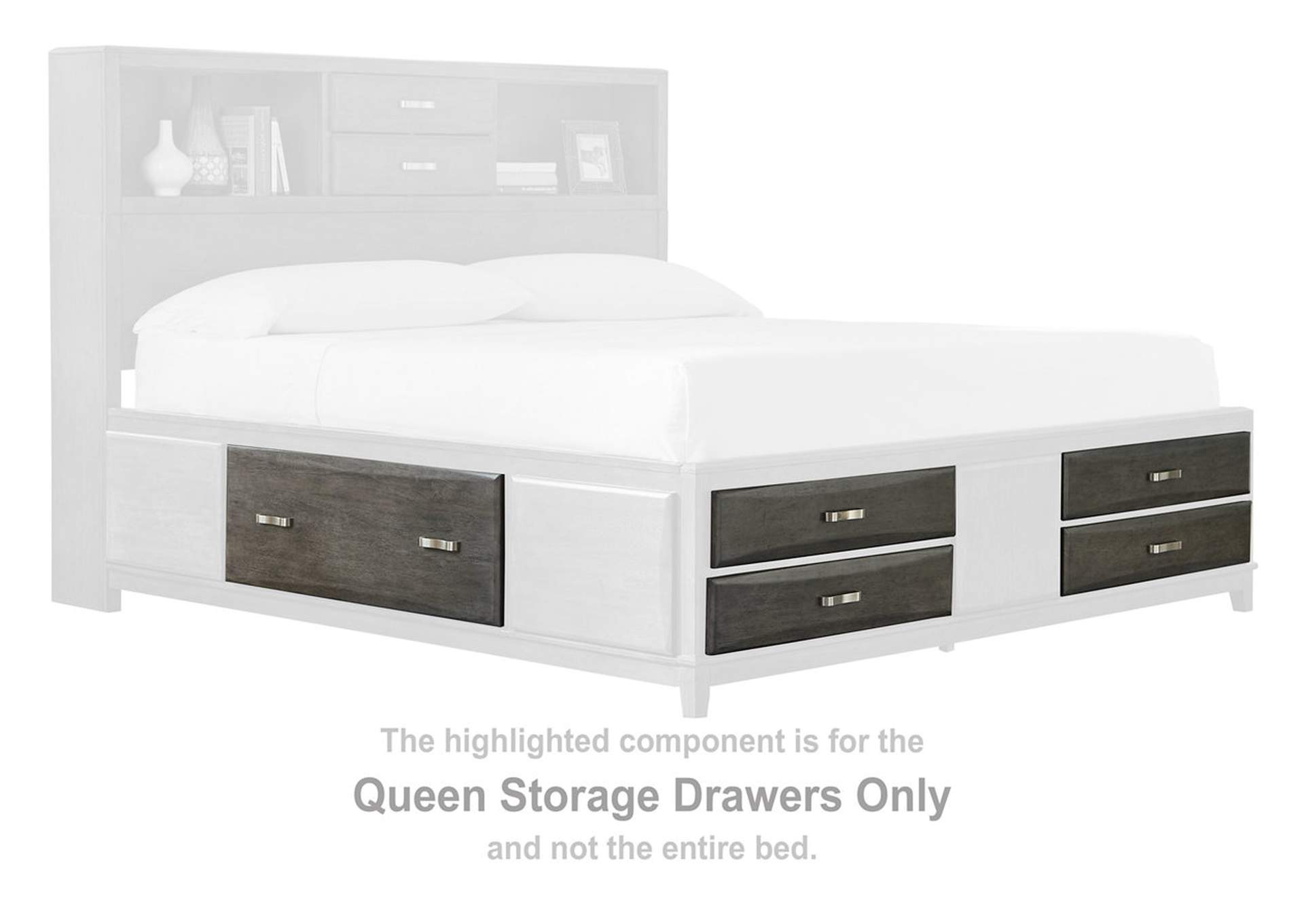 Caitbrook Queen Storage Bed, Dresser and Chest,Signature Design By Ashley