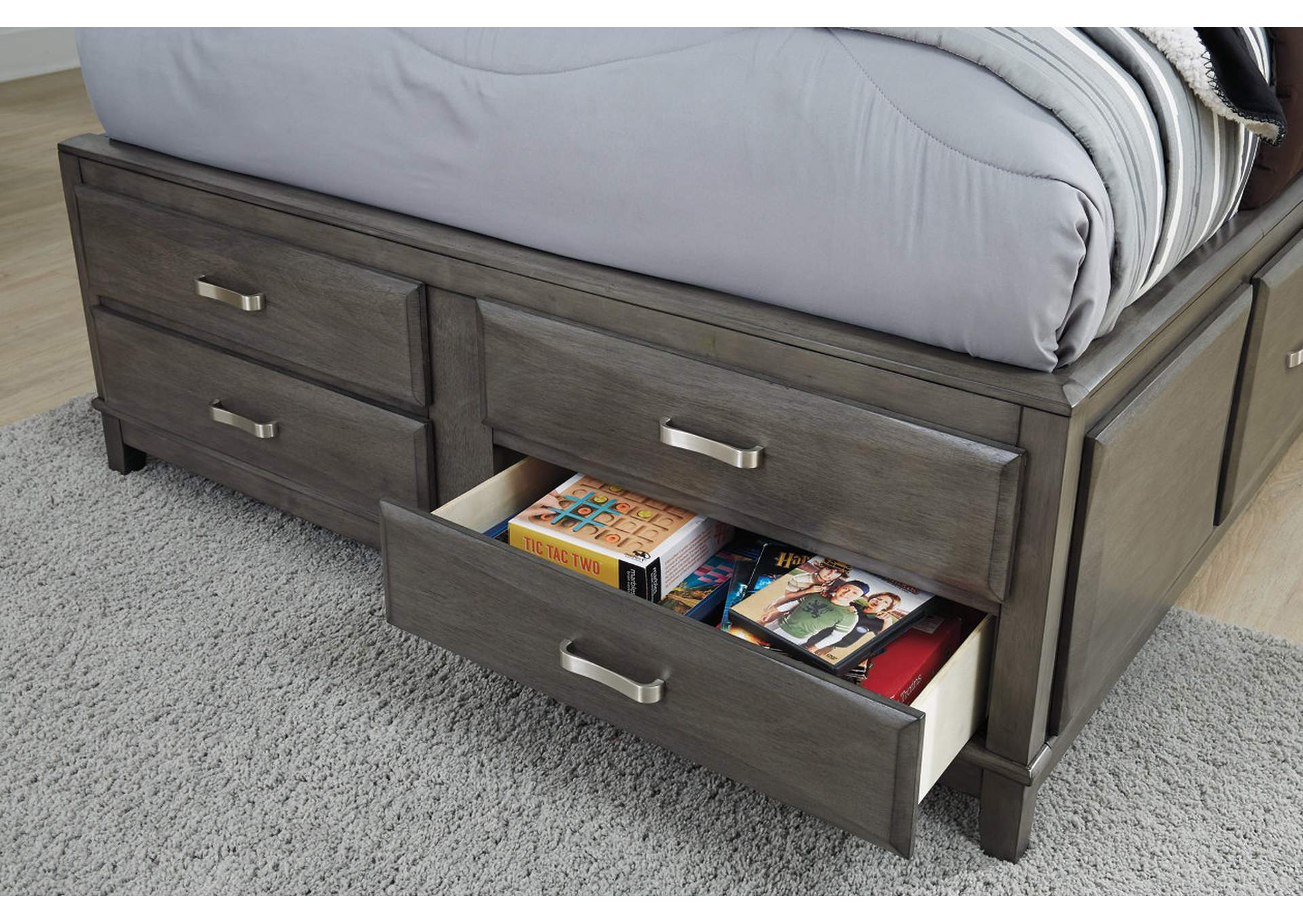Caitbrook King Storage Bed, Chest and 2 Nightstands,Signature Design By Ashley