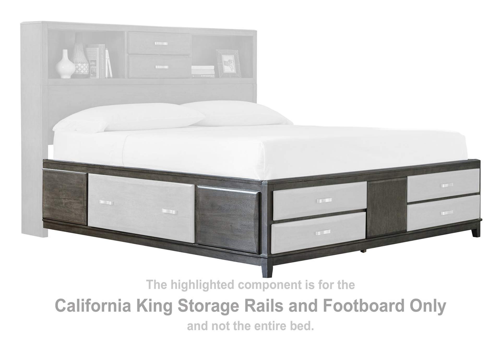 Caitbrook California King Storage Bed, Dresser and Mirror,Signature Design By Ashley