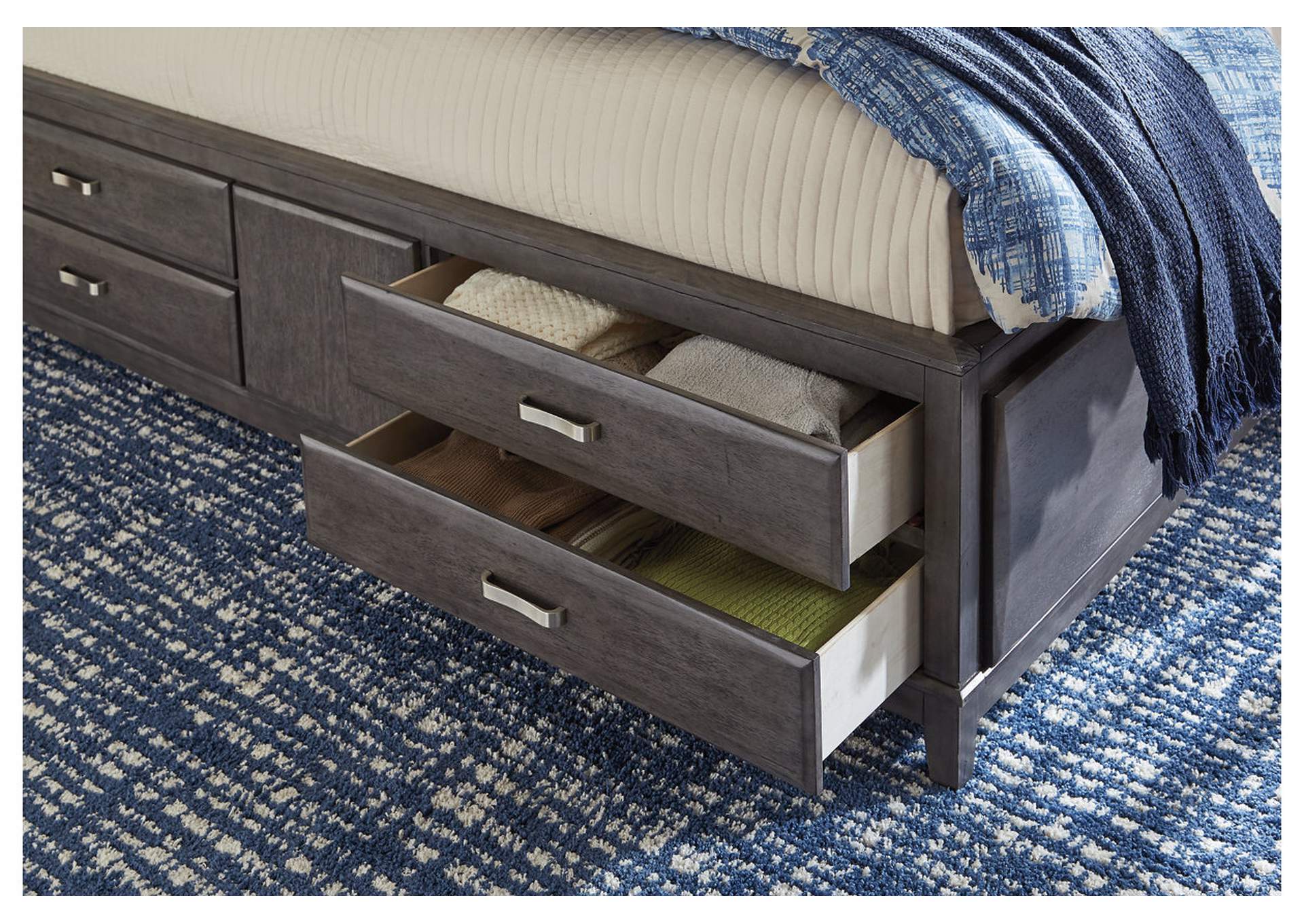 Caitbrook King Storage Bed, Dresser and Nightstand,Signature Design By Ashley