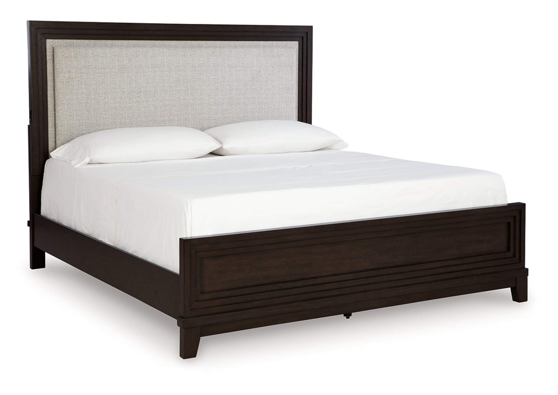 Neymorton King Upholstered Panel Bed,Signature Design By Ashley