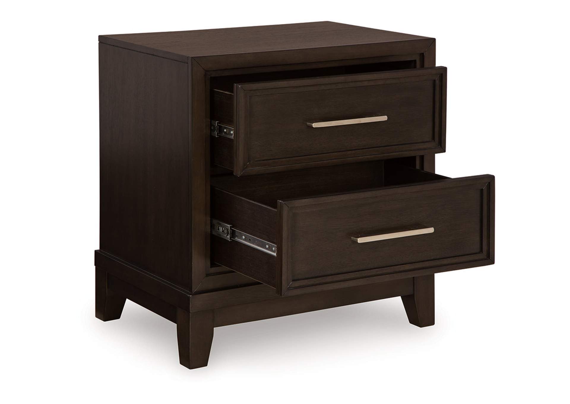 Neymorton King Upholstered Panel Bed with Dresser and 2 Nightstands,Signature Design By Ashley