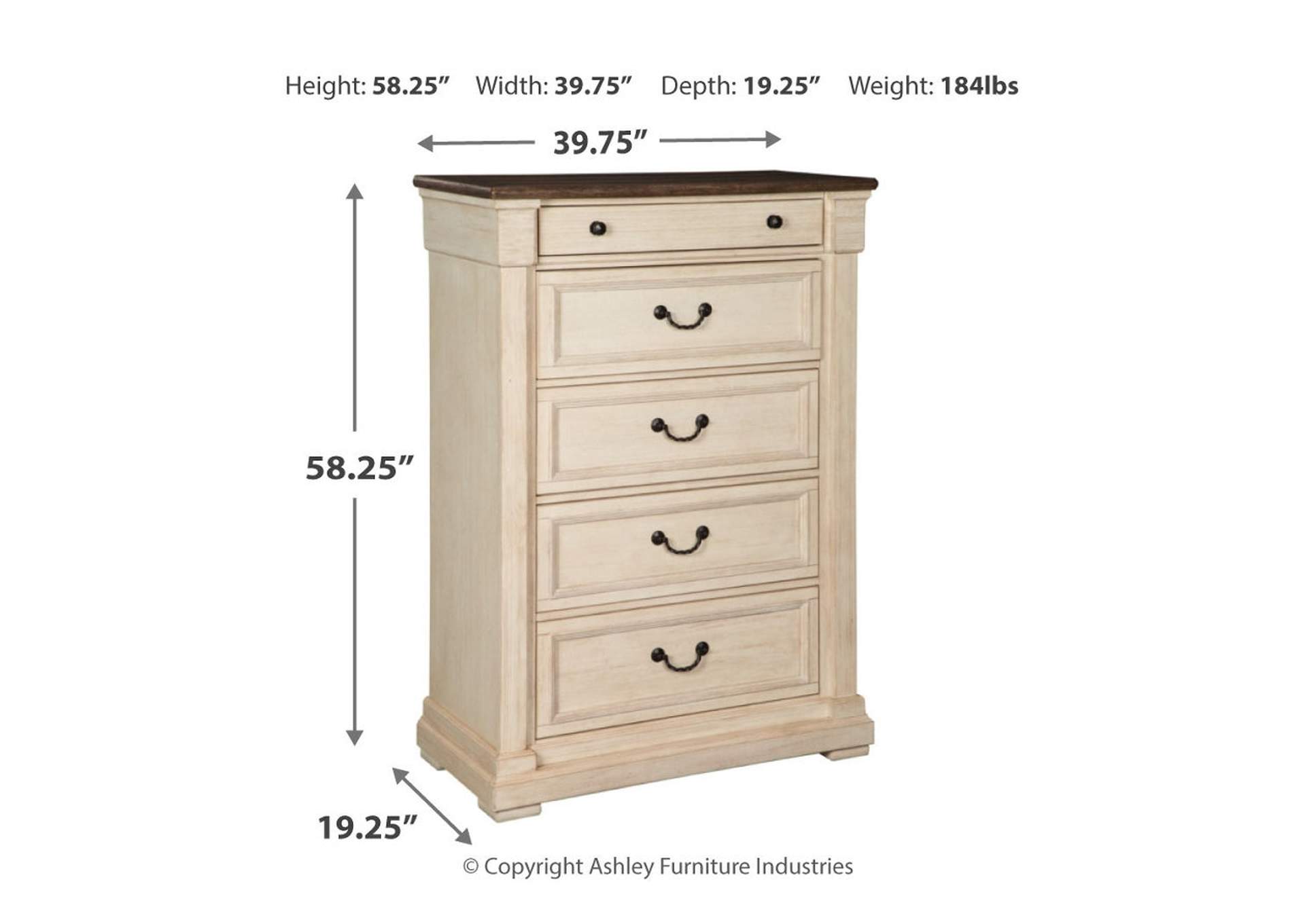 Bolanburg Chest of Drawers,Signature Design By Ashley