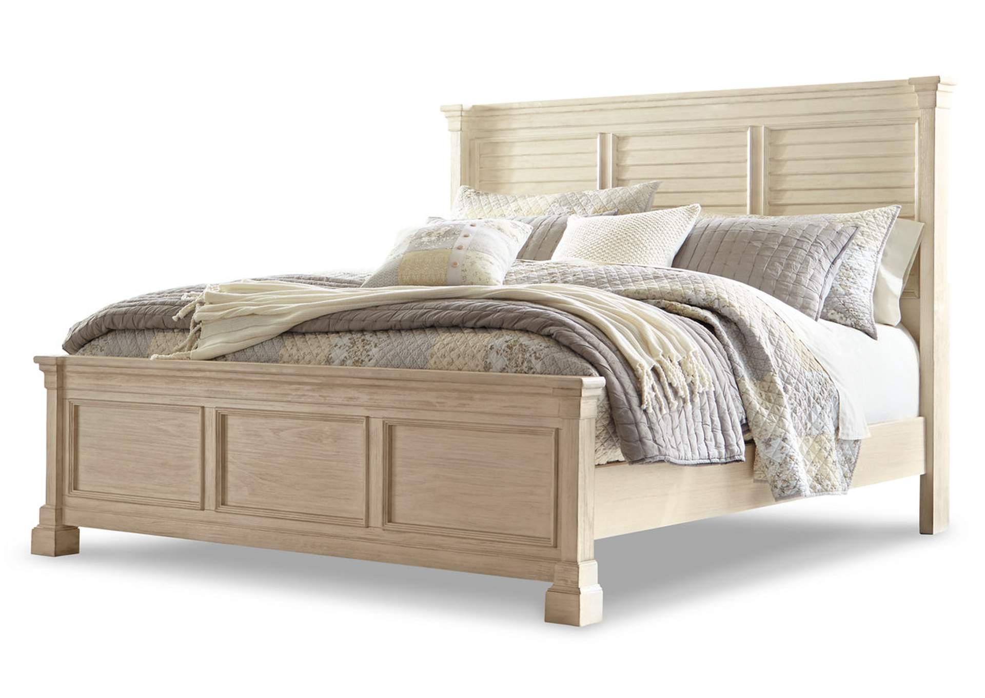 Bolanburg California King Panel Bed, Dresser and Mirror,Signature Design By Ashley