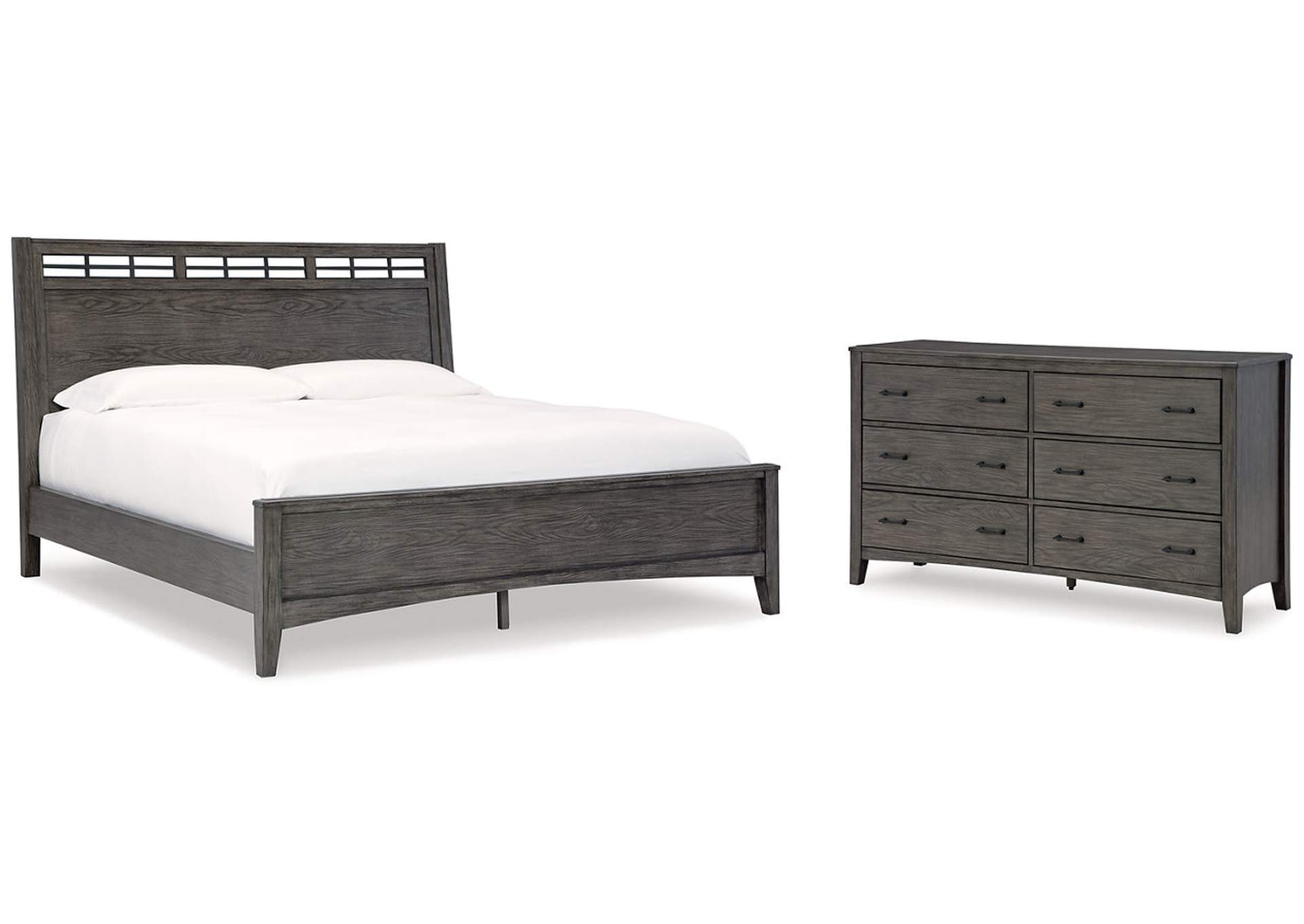 Montillan Queen Panel Bed with Dresser,Signature Design By Ashley