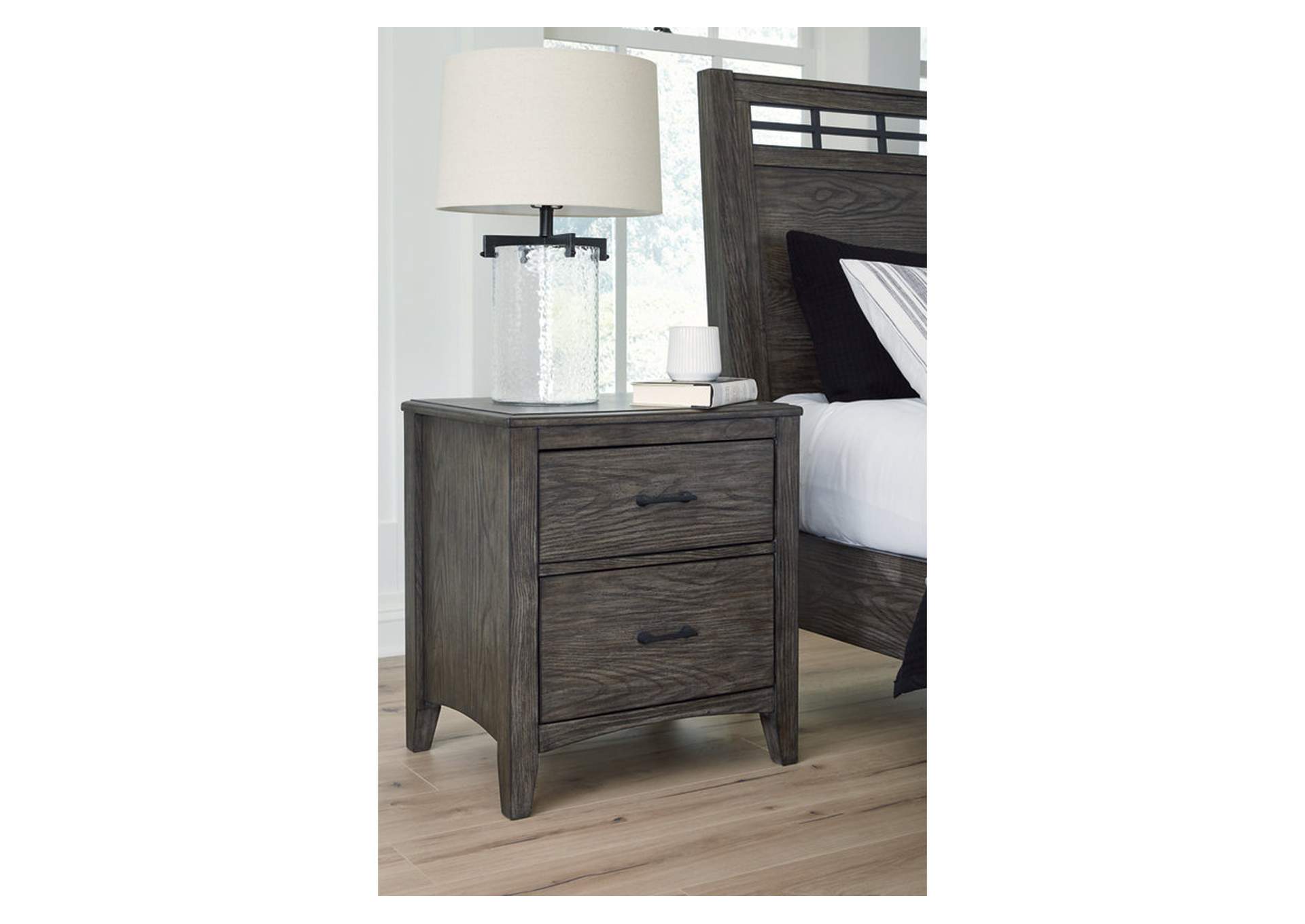 Montillan California King Panel Bed with Mirrored Dresser and 2 Nightstands,Signature Design By Ashley