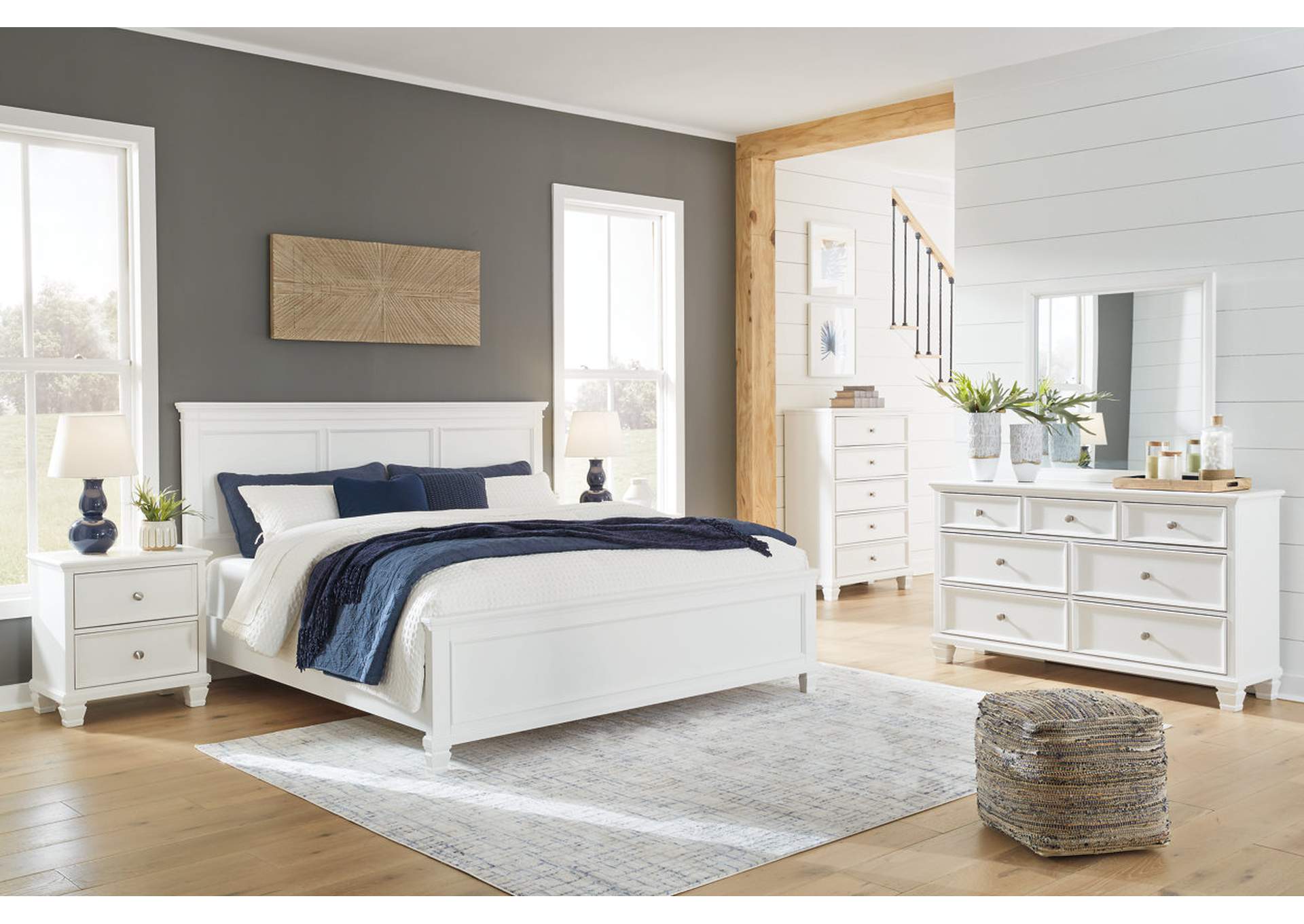 Fortman King Panel Bed,Signature Design By Ashley