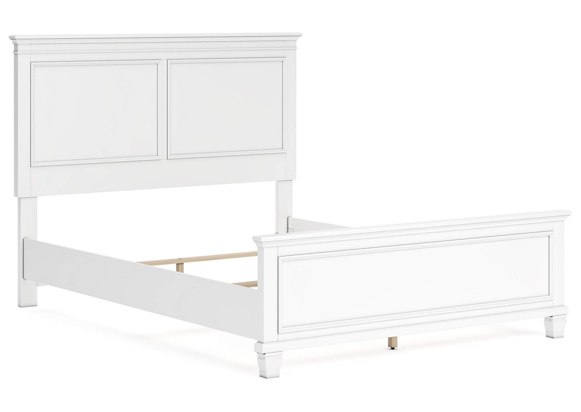 Fortman Queen Panel Bed with Mirrored Dresser and Chest,Signature Design By Ashley