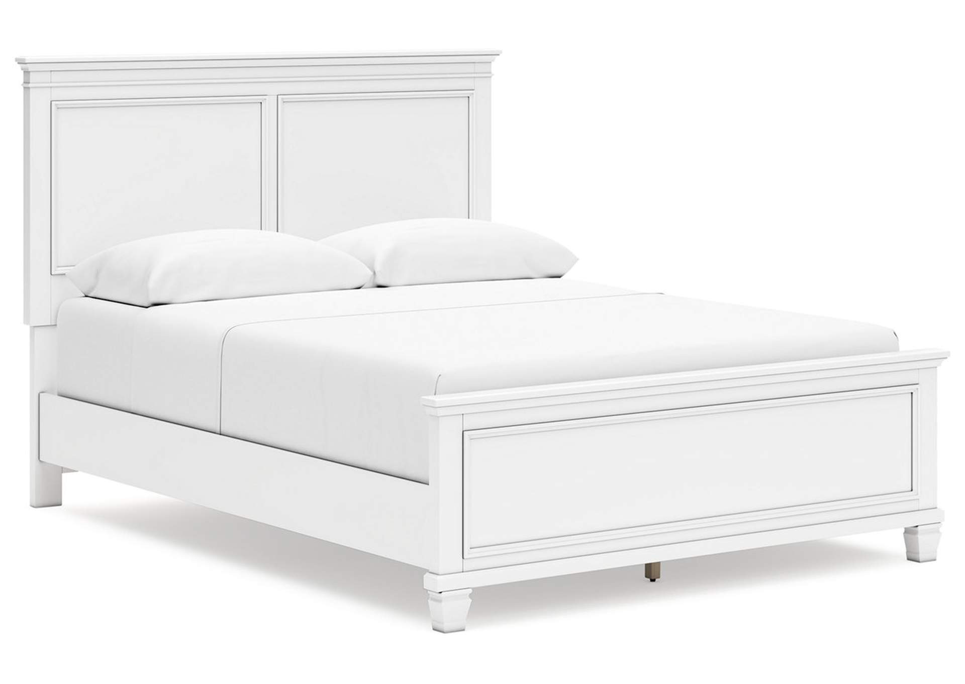 Fortman Queen Panel Bed with Mirrored Dresser, Chest and 2 Nightstands,Signature Design By Ashley