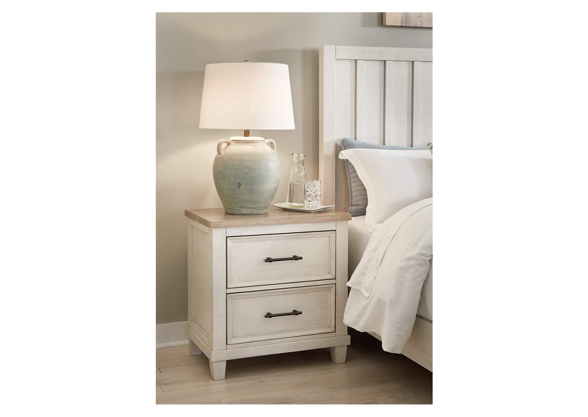 Shaybrock King Panel Bed with Dresser and 2 Nightstands,Benchcraft