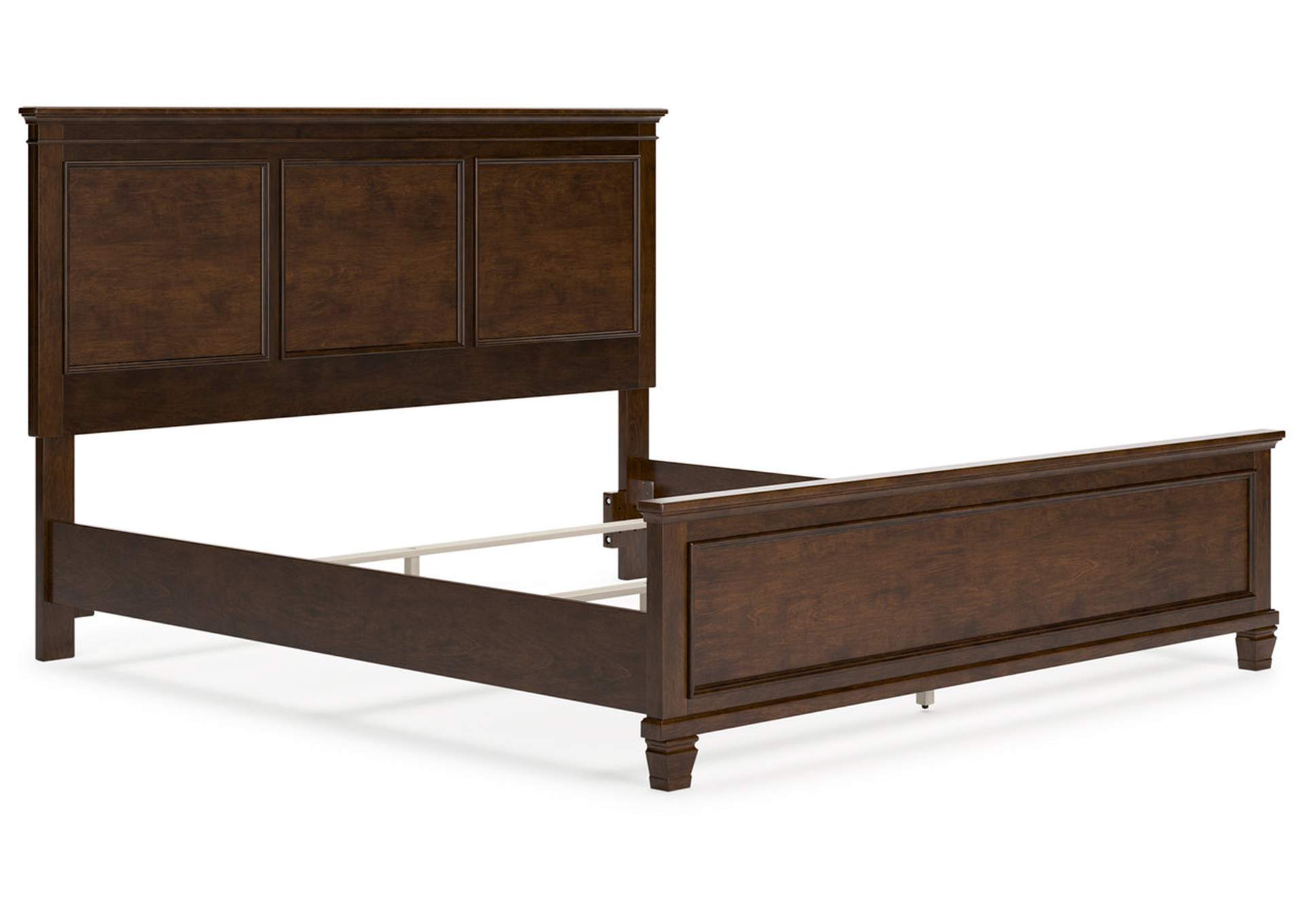 Danabrin King Panel Bed with Mirrored Dresser, Chest and 2 Nightstands,Signature Design By Ashley