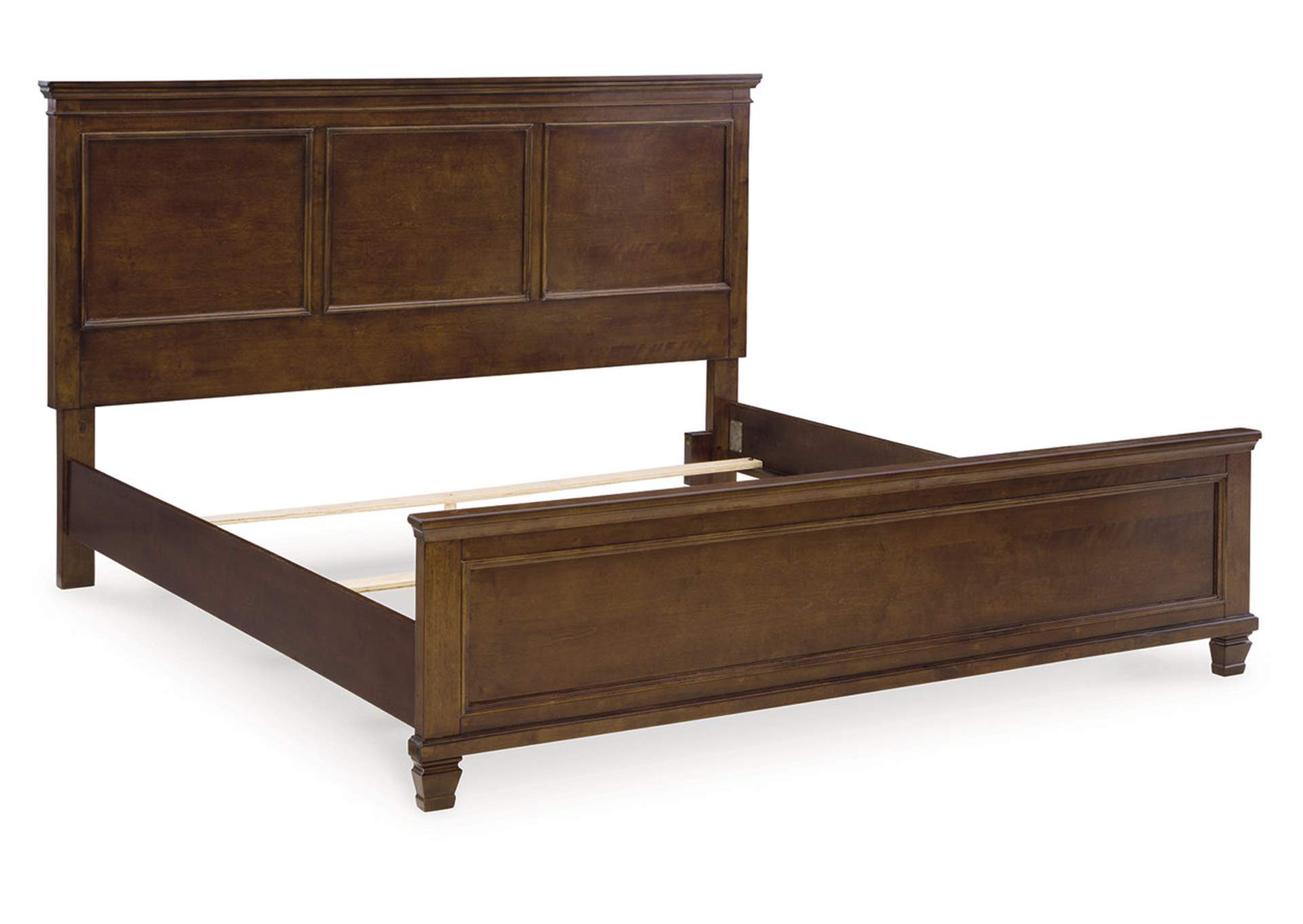 Danabrin King Panel Bed with Mirrored Dresser and Nightstand,Signature Design By Ashley