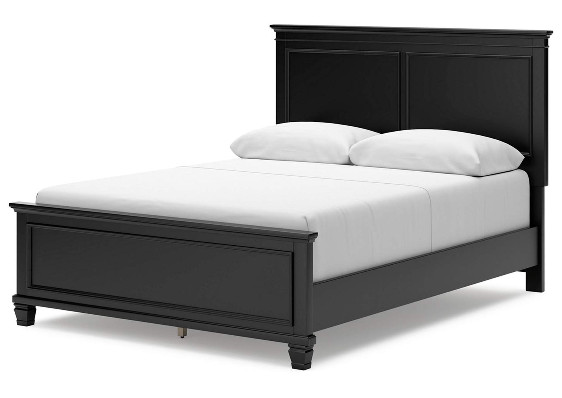 Lanolee Queen Panel Bed with Mirrored Dresser and 2 Nightstands,Signature Design By Ashley