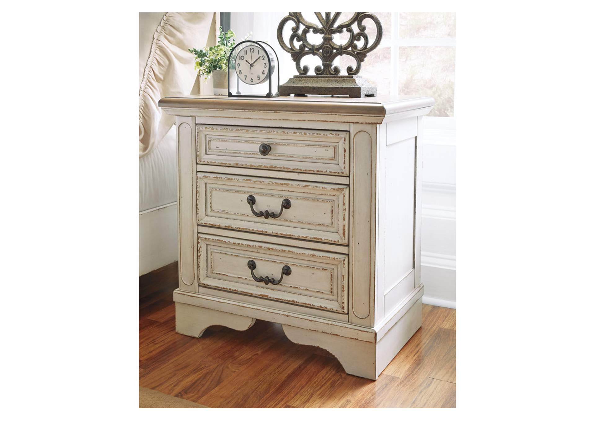 Realyn Twin Panel Bed, Dresser, Mirror, Chest and Nightstand,Signature Design By Ashley