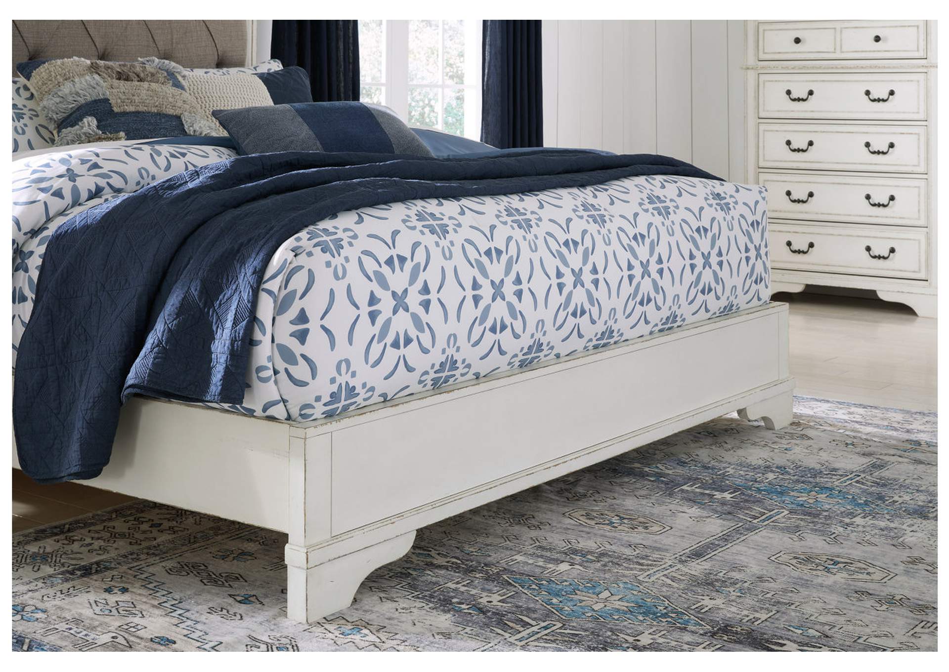 Blendon King Upholstered Panel Bed,Signature Design By Ashley