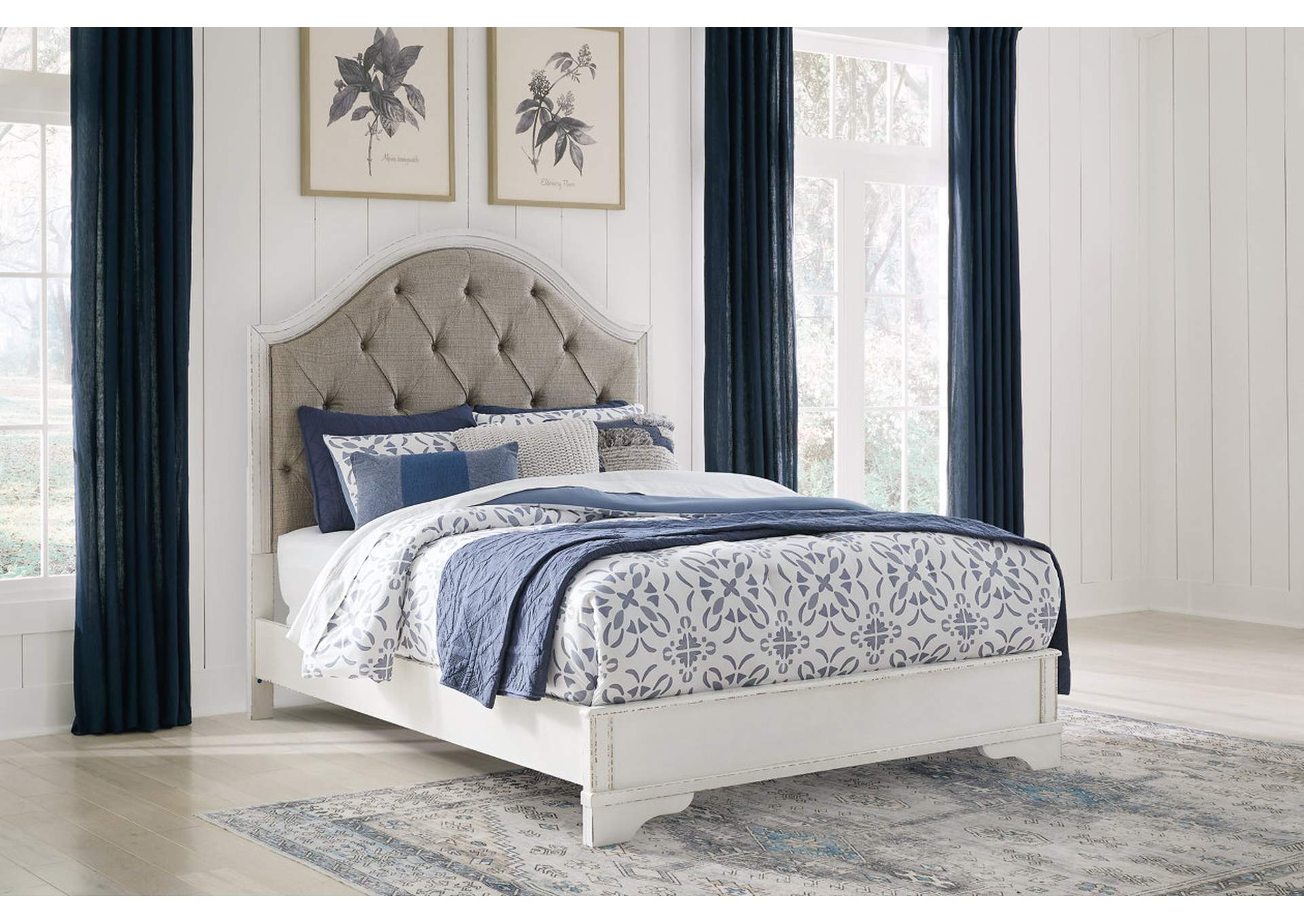 Blendon Queen Upholstered Panel Bed,Signature Design By Ashley