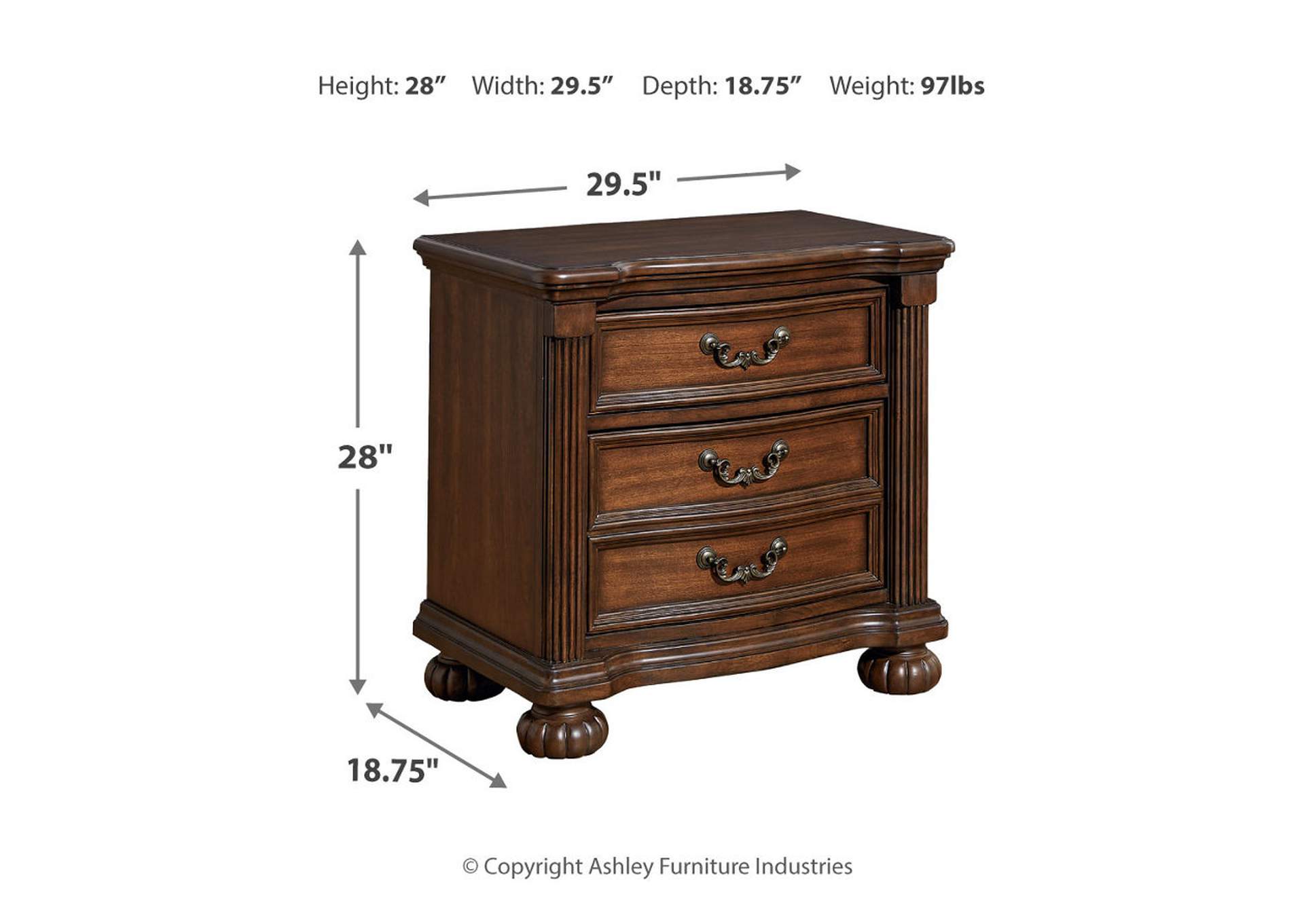 Lavinton Nightstand,Signature Design By Ashley