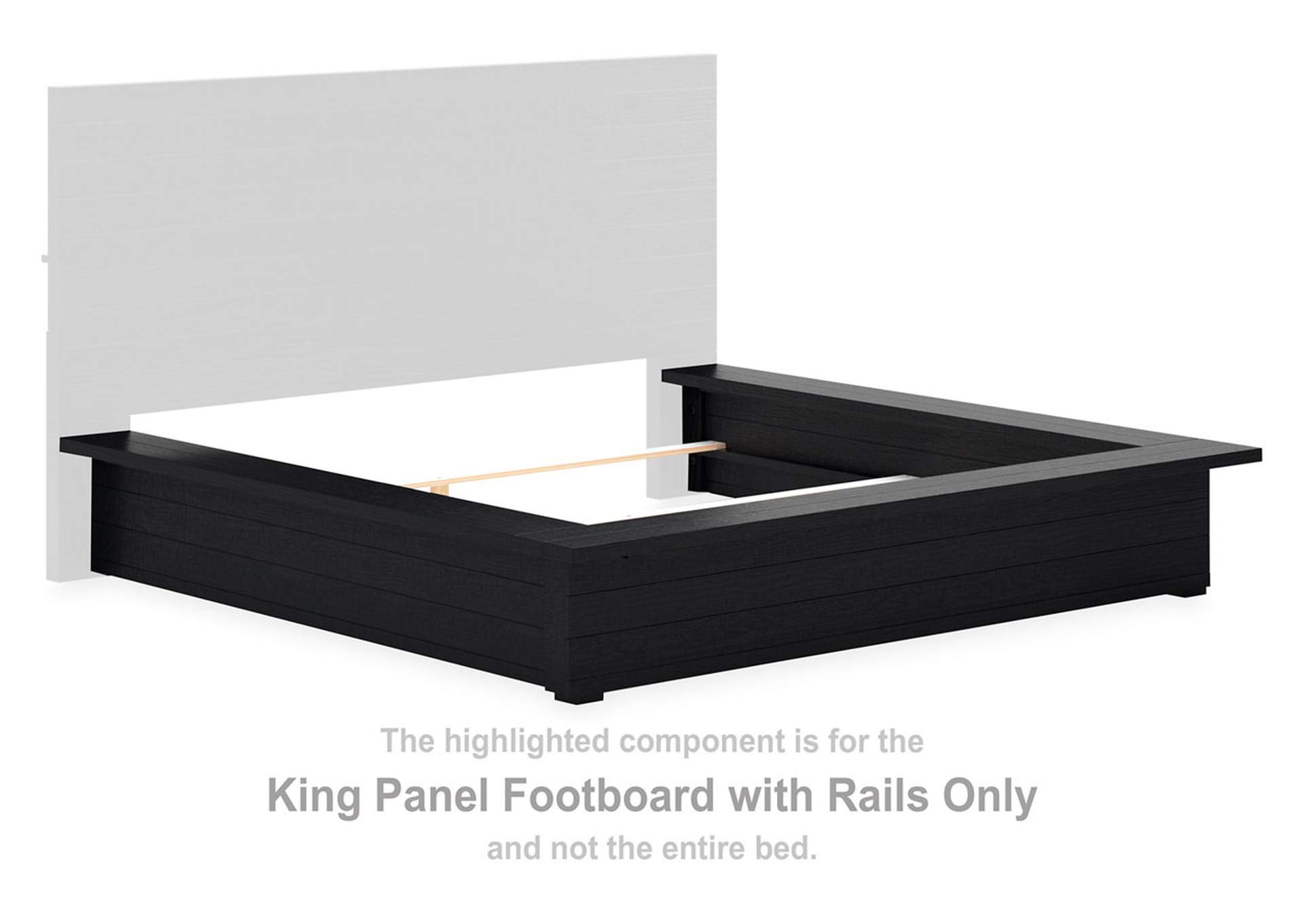 Londer King Panel Bed,Millennium