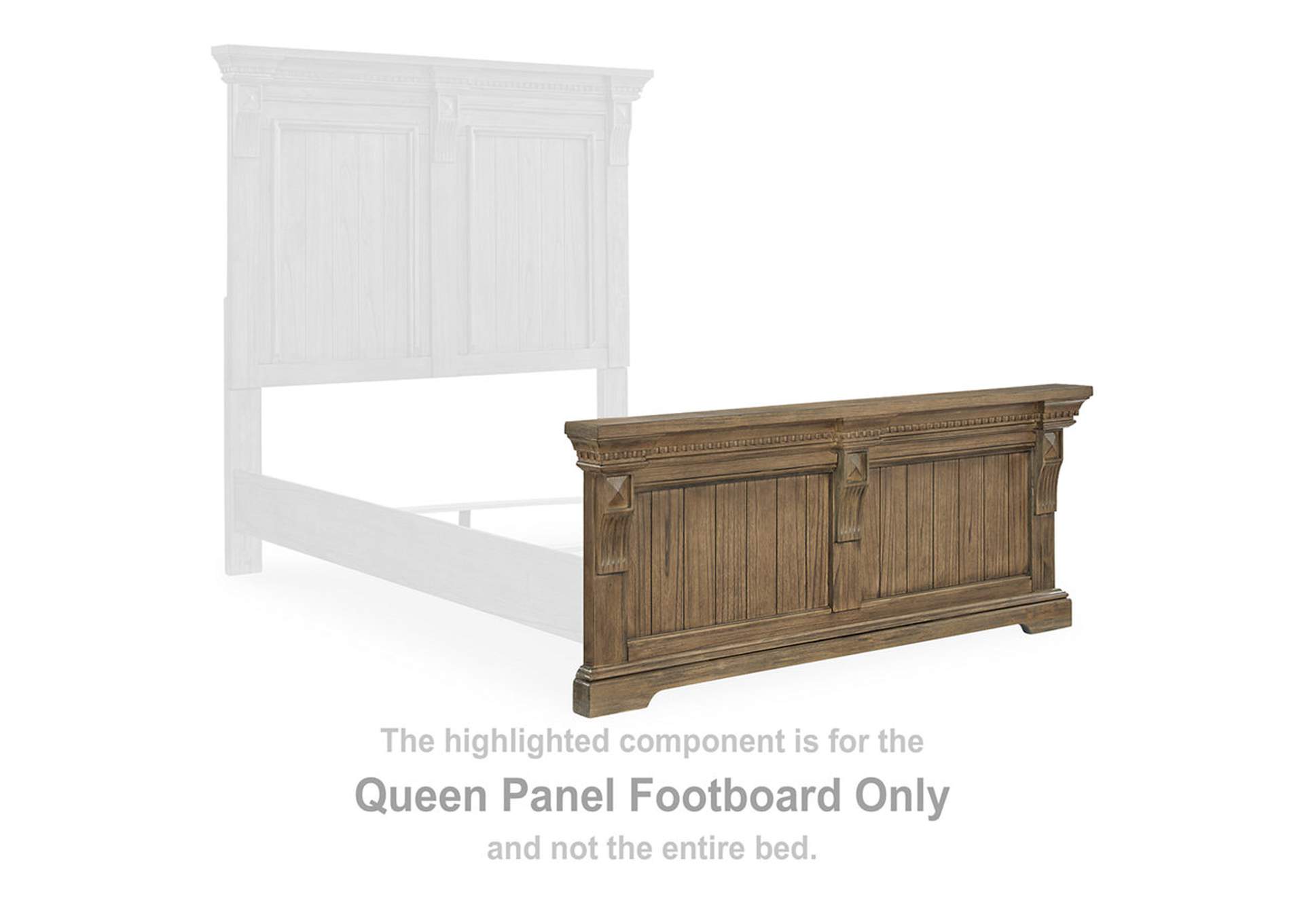 Markenburg Queen Panel Bed with Mirrored Dresser,Signature Design By Ashley