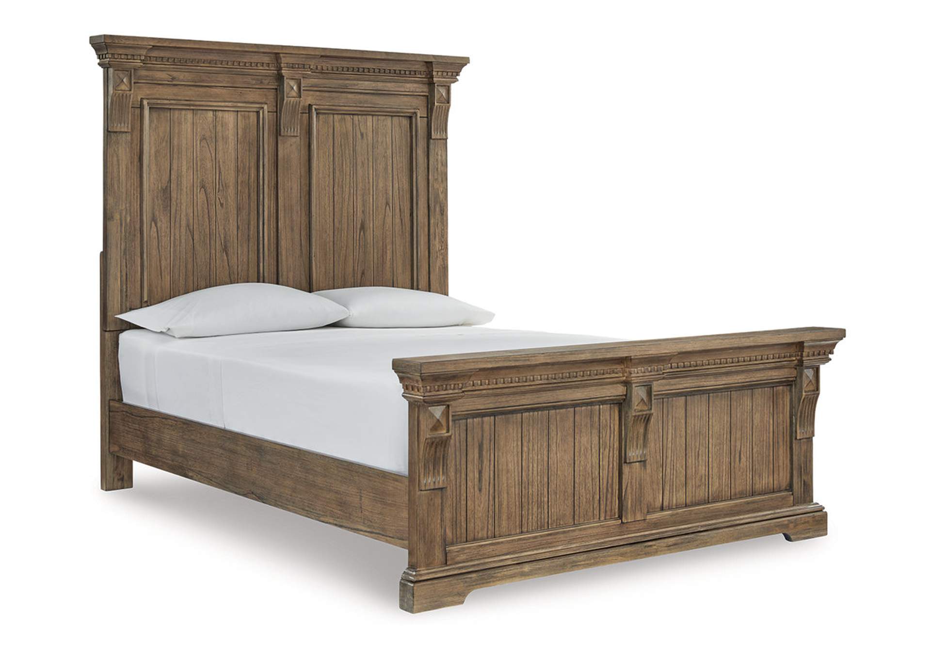 Markenburg Queen Panel Bed with Mirrored Dresser,Signature Design By Ashley